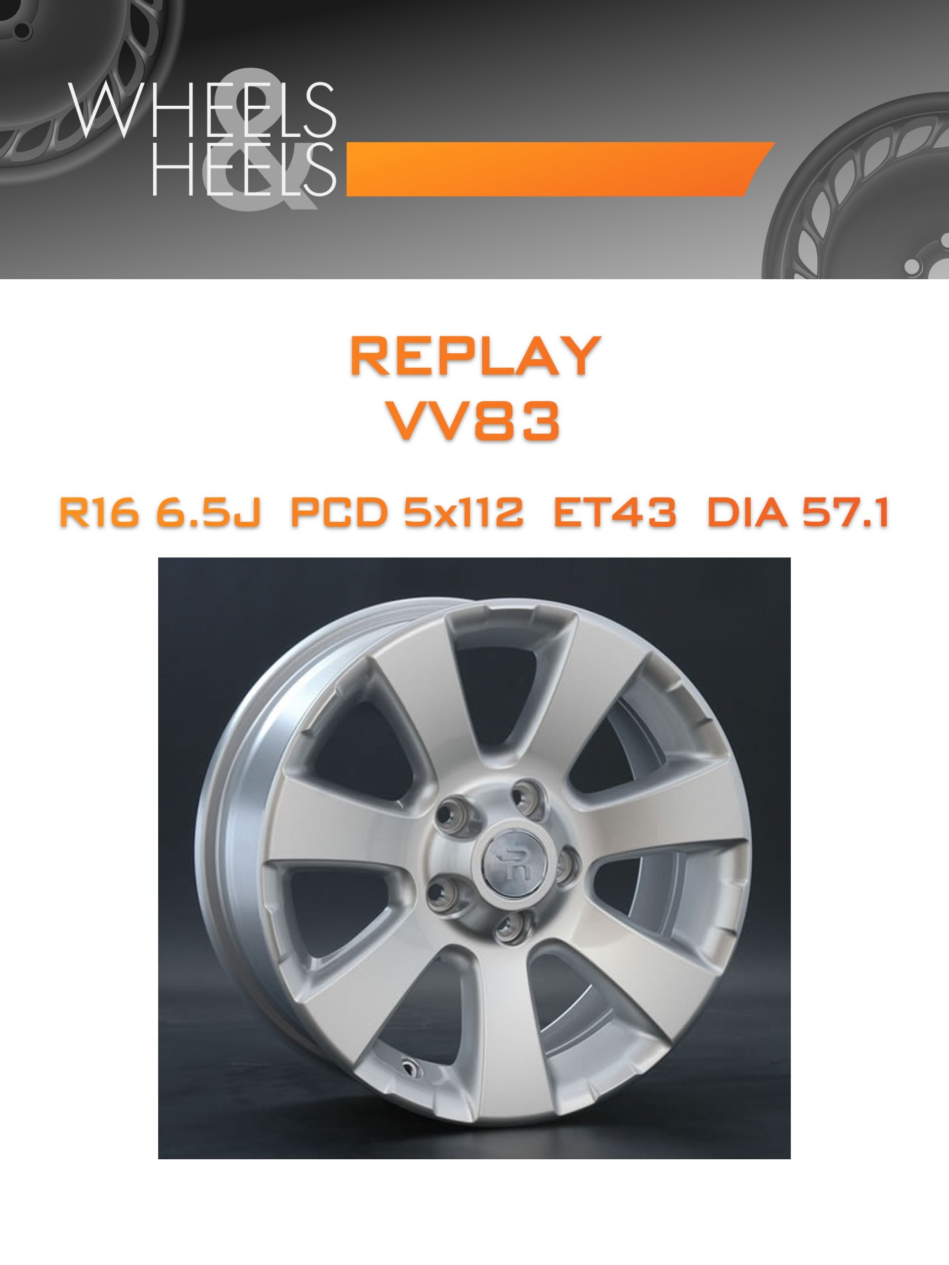 Диски REPLAY VV83 | Каталог Wheelsnheels.ru
