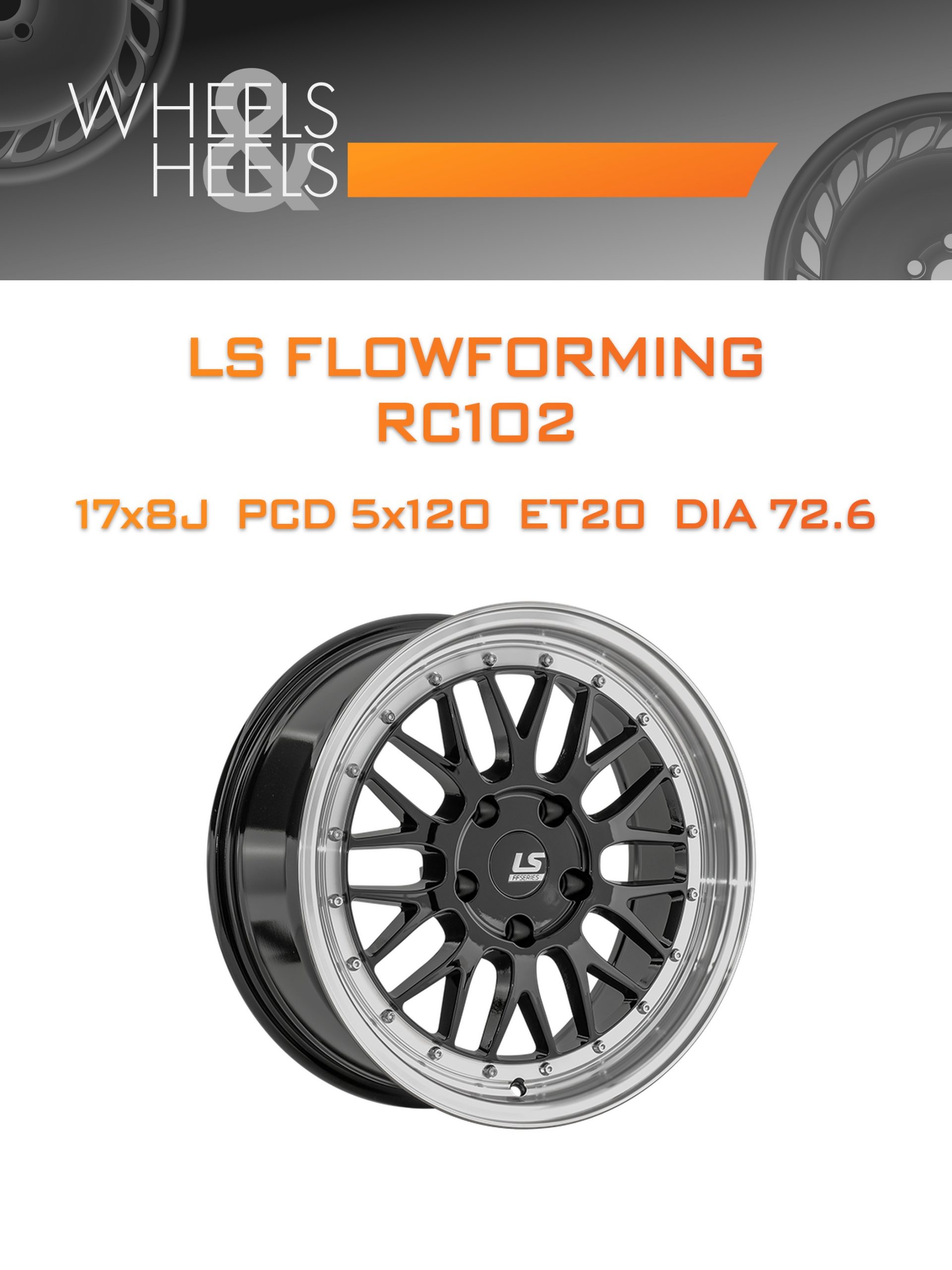 Диски LS FlowForming RC102 | Каталог Wheelsnheels.ru