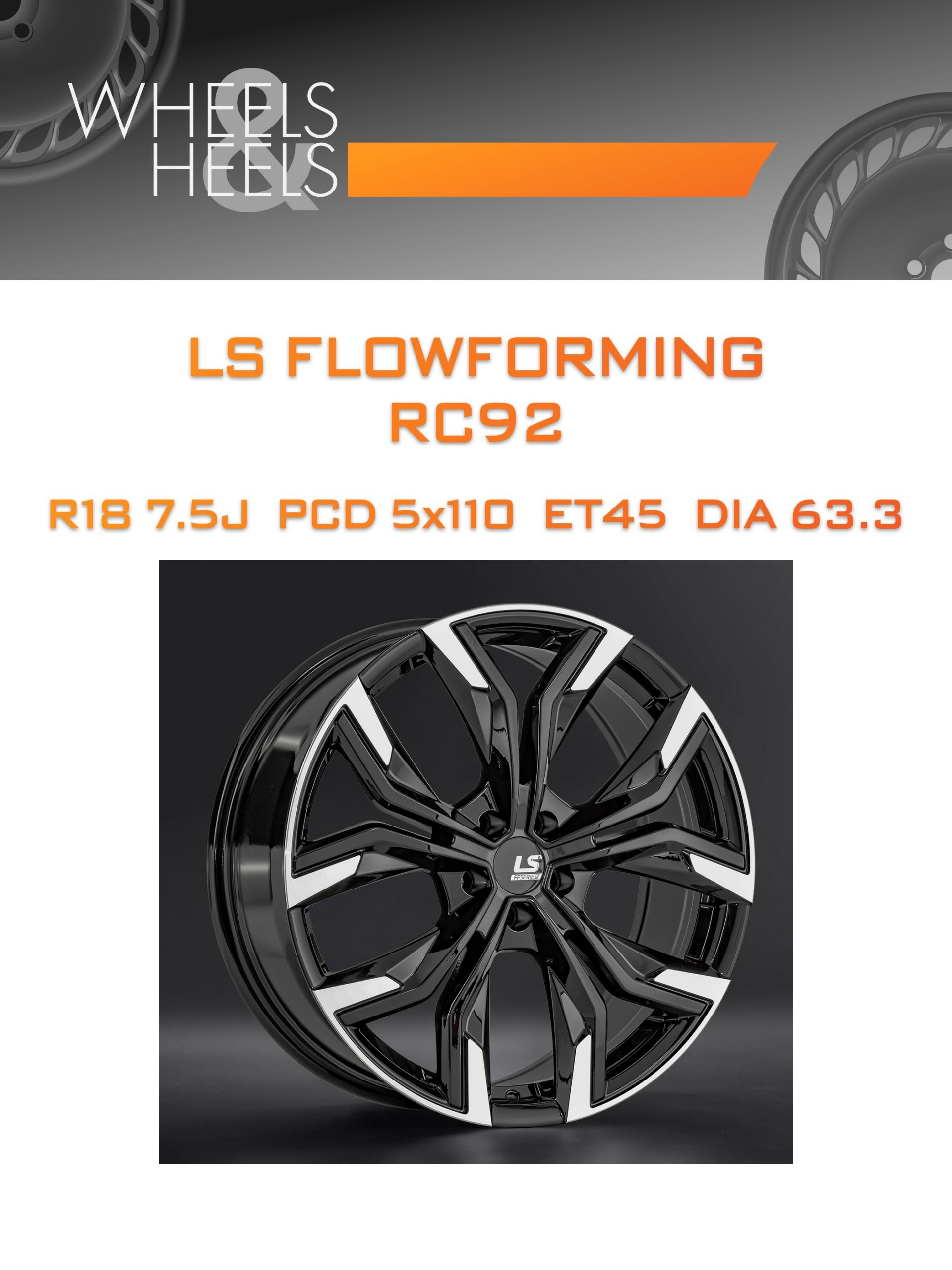 Диски LS FlowForming RC92 | Каталог Wheelsnheels.ru