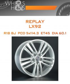 Диски REPLAY LX92 | Каталог Wheelsnheels.ru