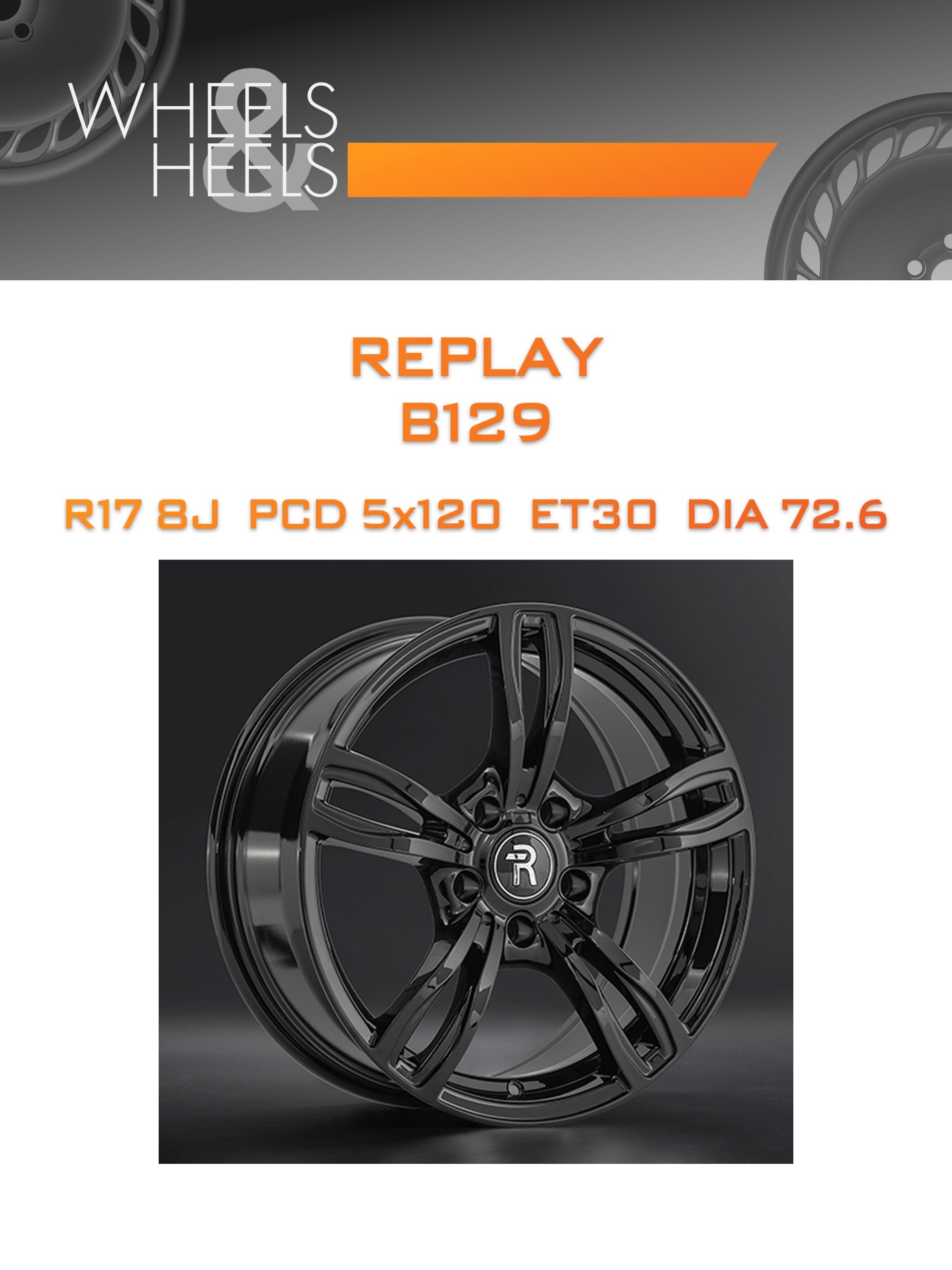 Диски REPLAY B129 | Каталог Wheelsnheels.ru