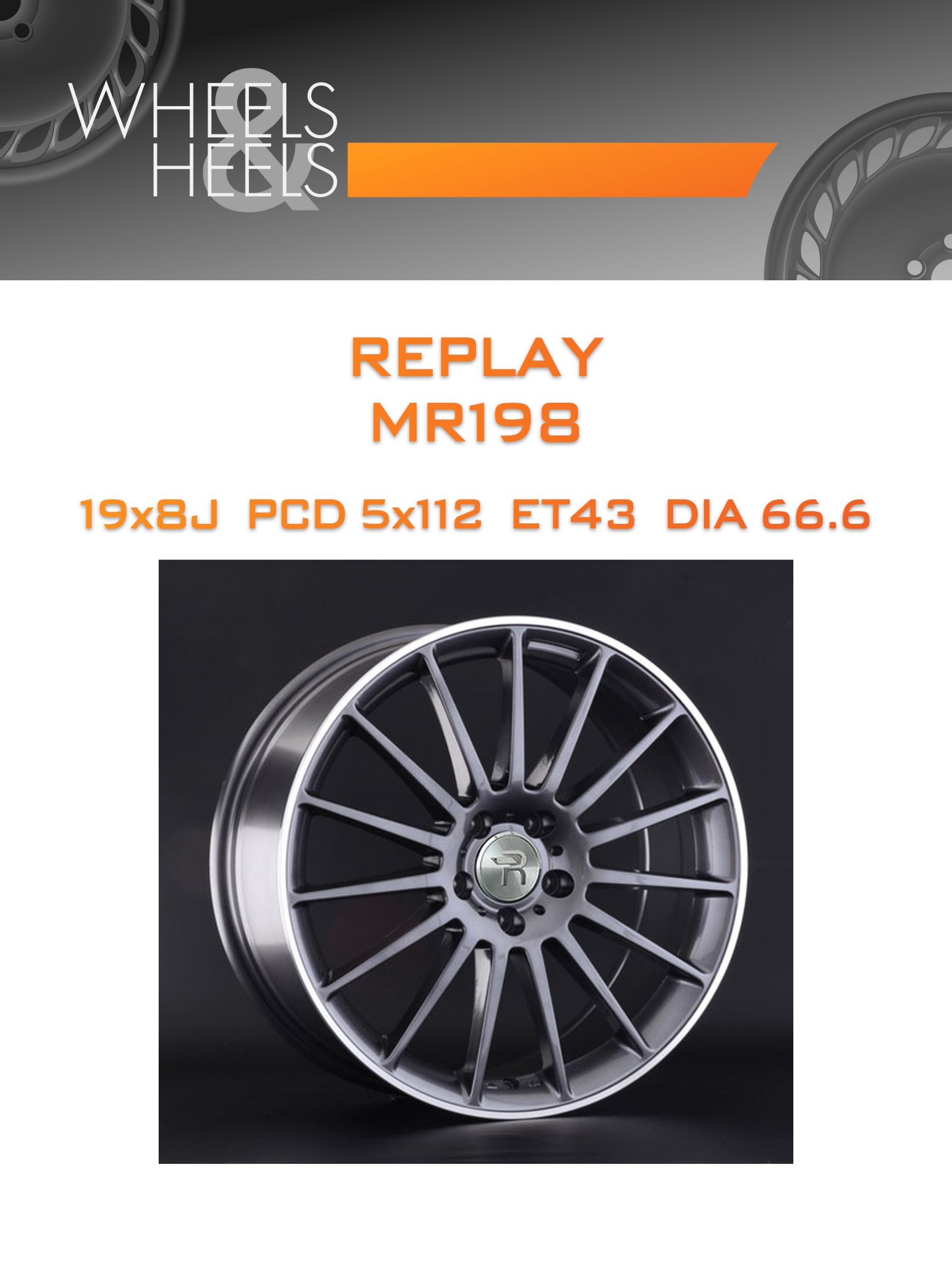 Диски REPLAY MR198 | Каталог Wheelsnheels.ru