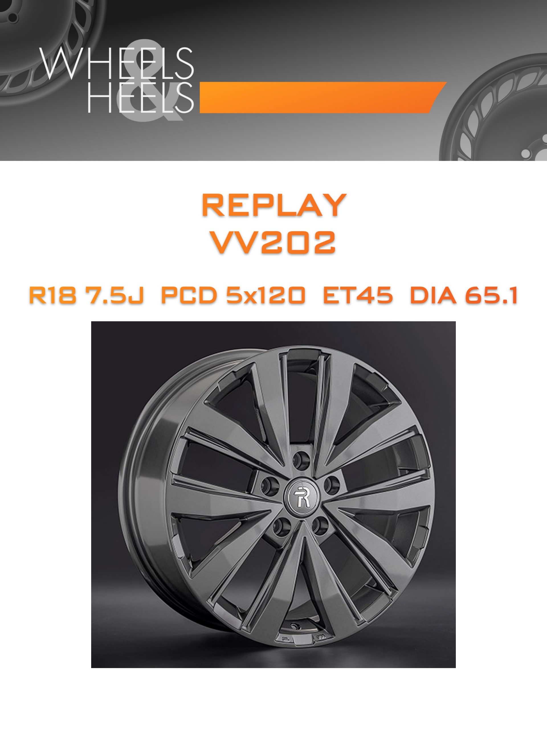 Диски REPLAY VV202 | Каталог Wheelsnheels.ru