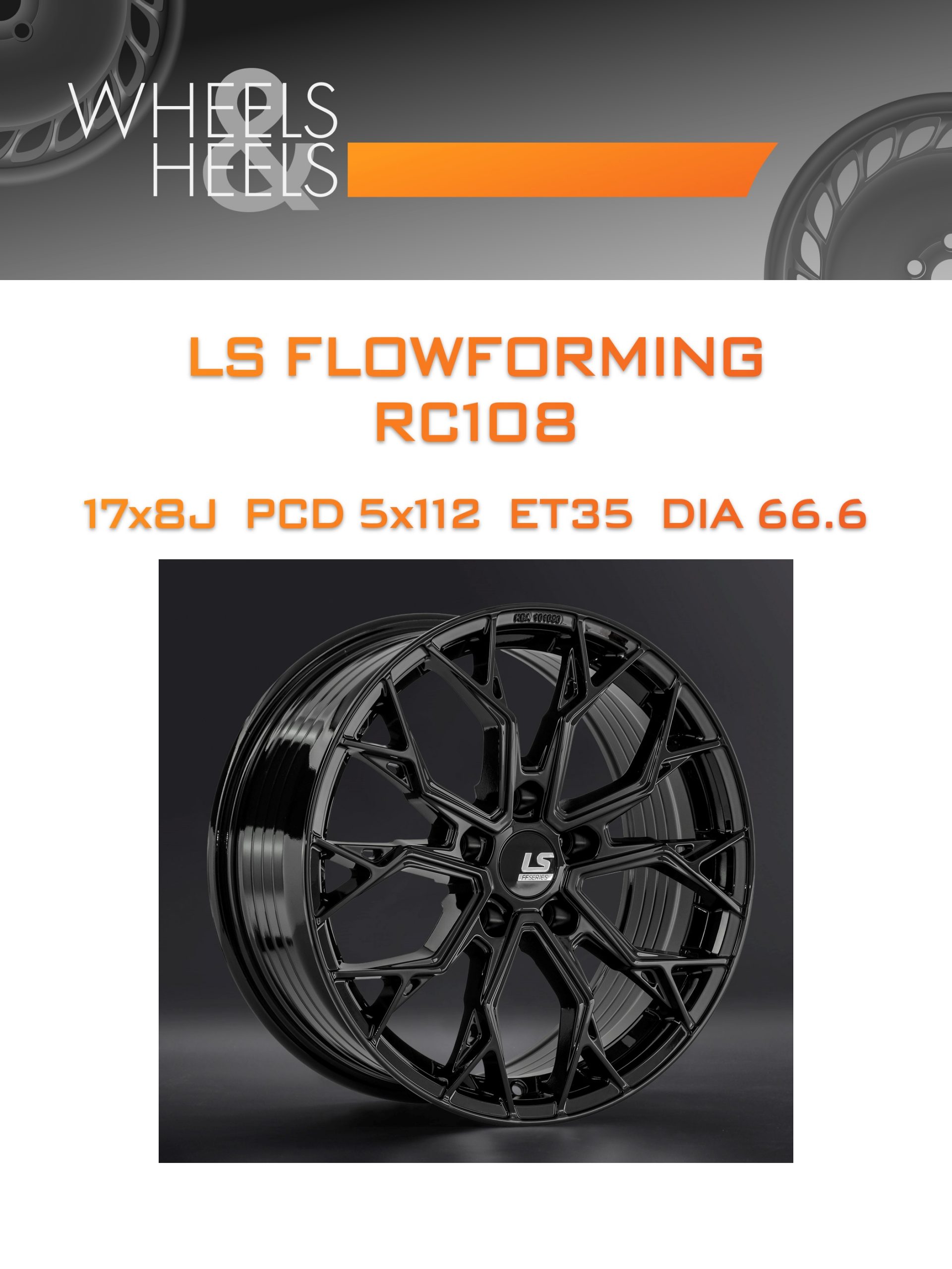 Диски LS FlowForming RC108 | Каталог Wheelsnheels.ru