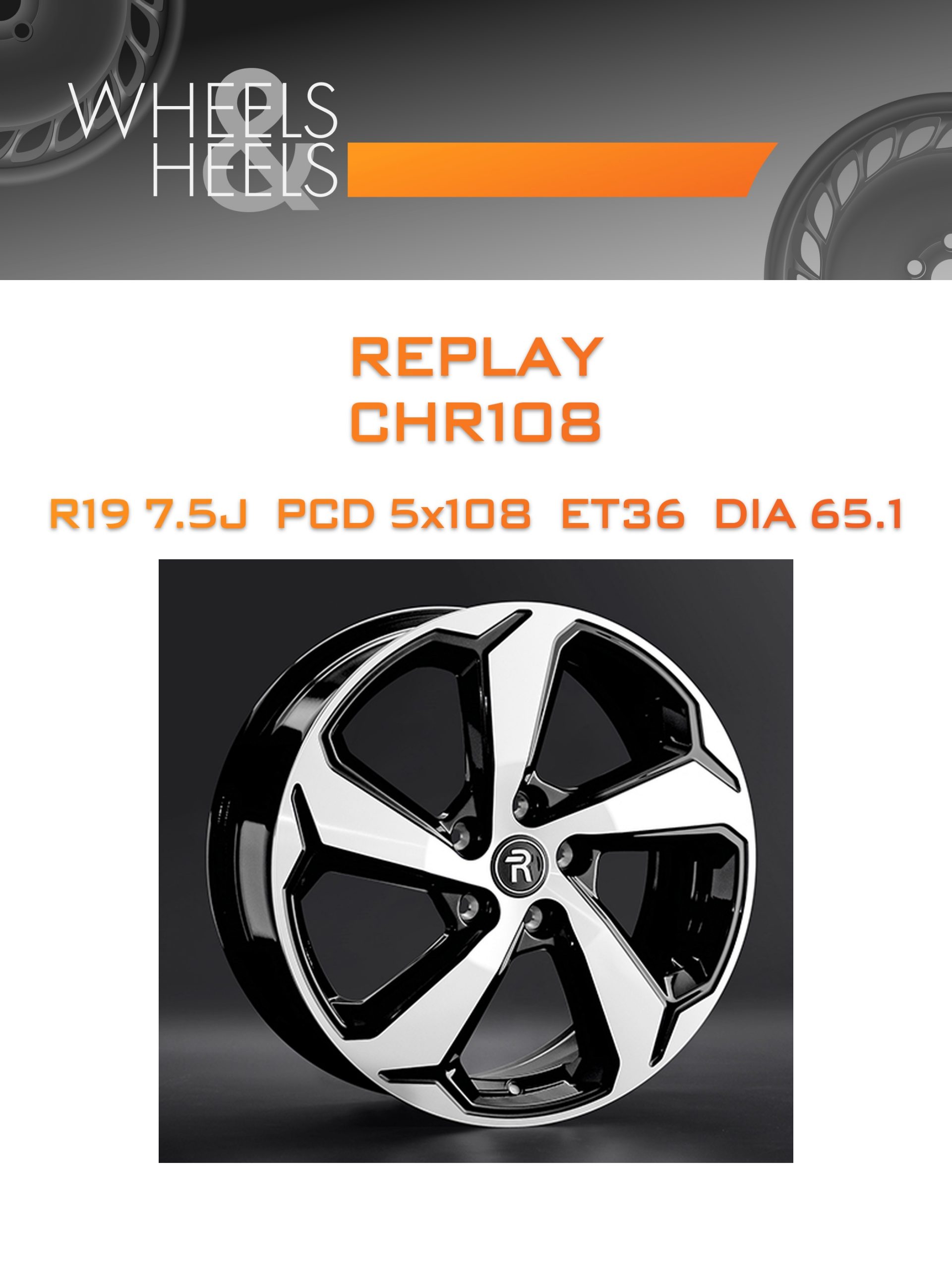 Диски REPLAY CHR108 | Каталог Wheelsnheels.ru