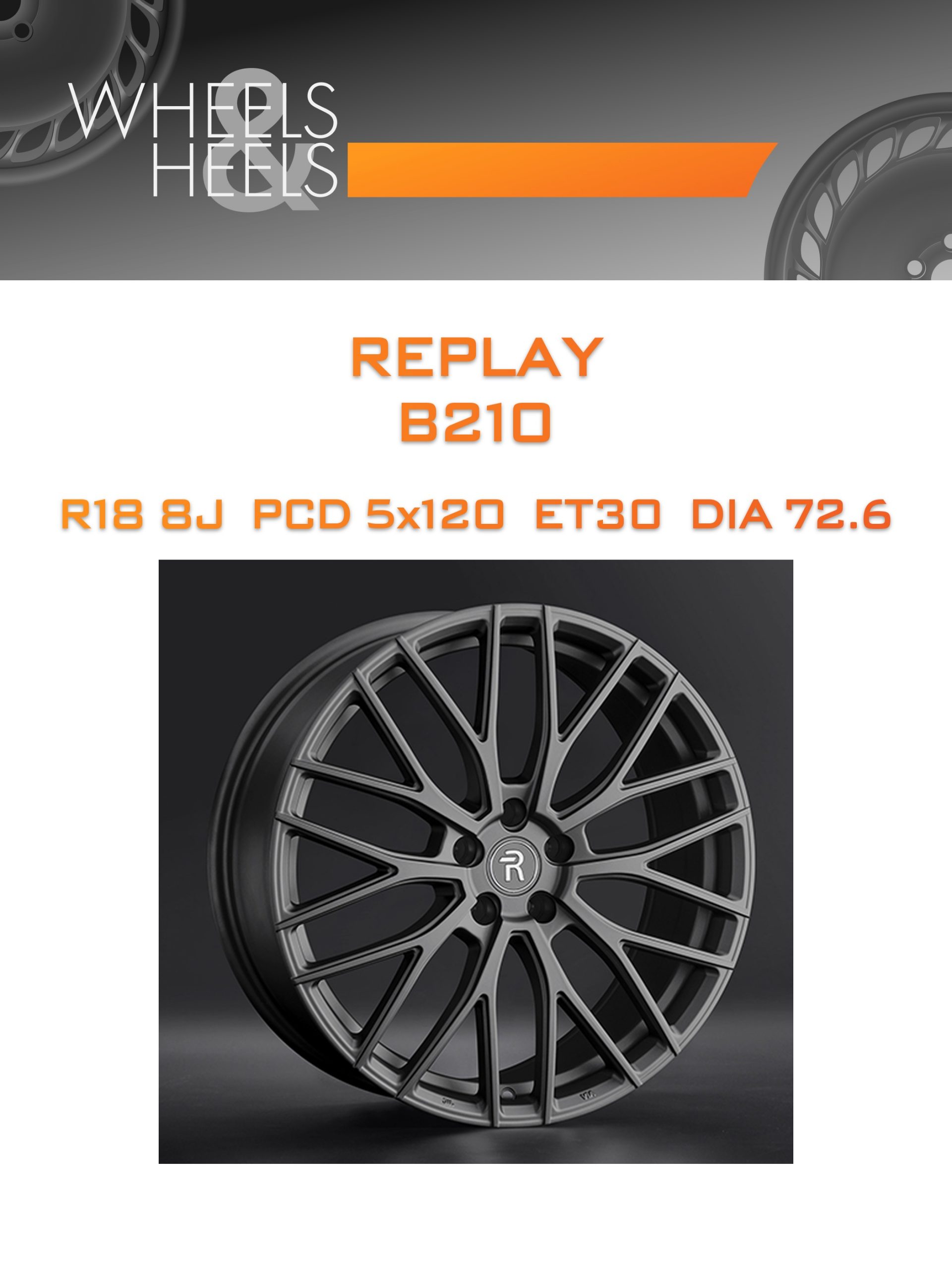 Диски REPLAY B210 | Каталог Wheelsnheels.ru