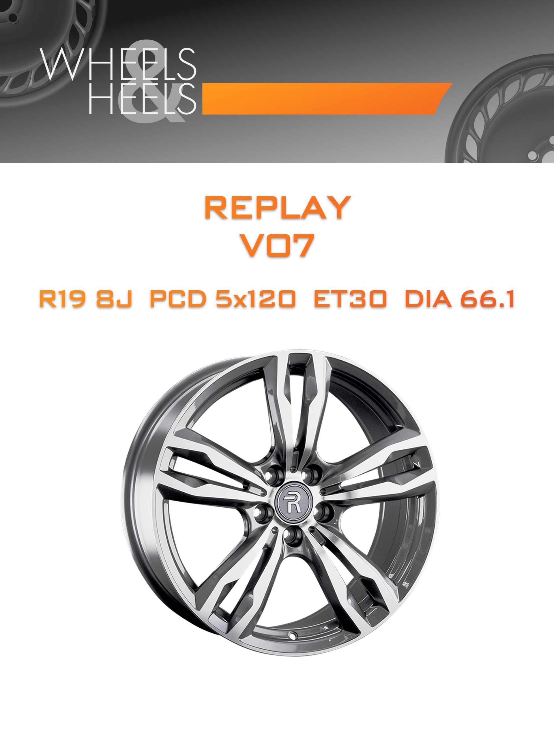 Диски REPLAY VO7 | Каталог Wheelsnheels.ru