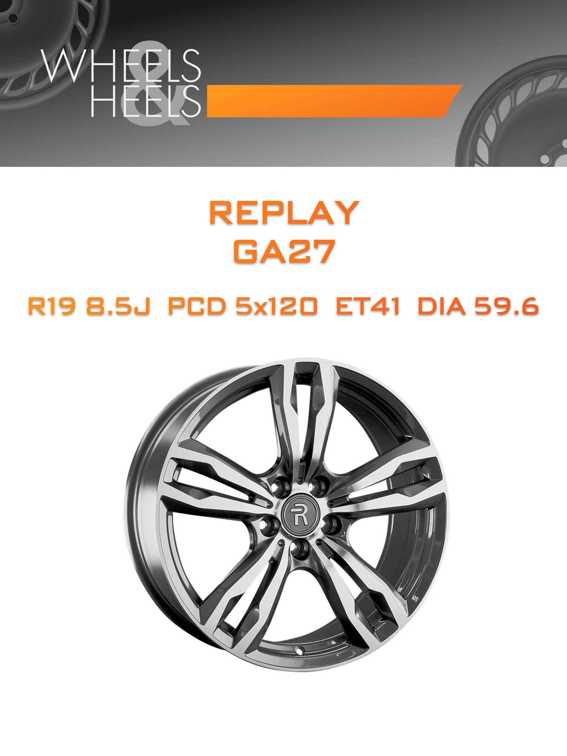 Диски REPLAY GA27 | Каталог Wheelsnheels.ru