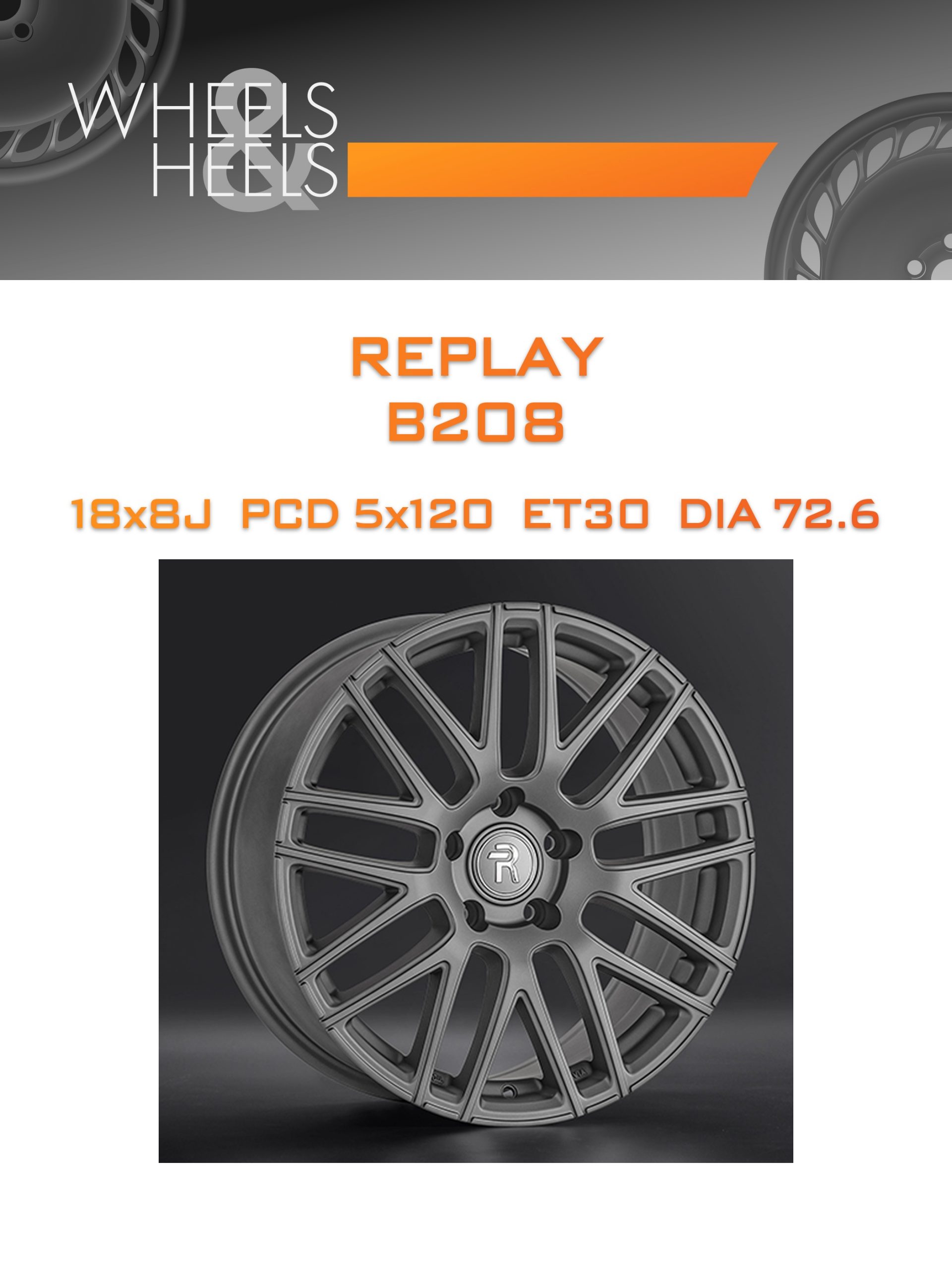 Диски REPLAY B208 | Каталог Wheelsnheels.ru