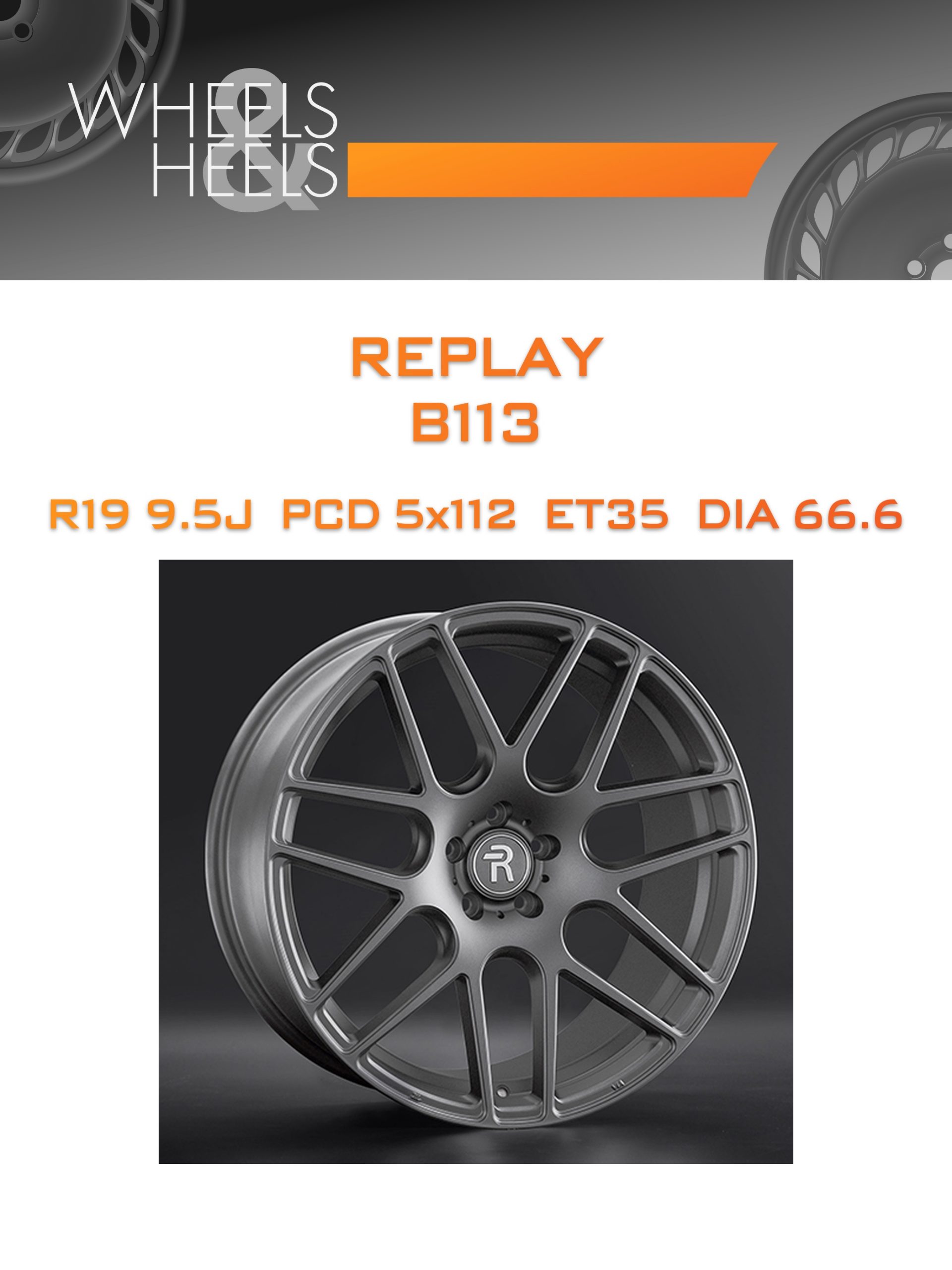 Диски REPLAY B113 | Каталог Wheelsnheels.ru