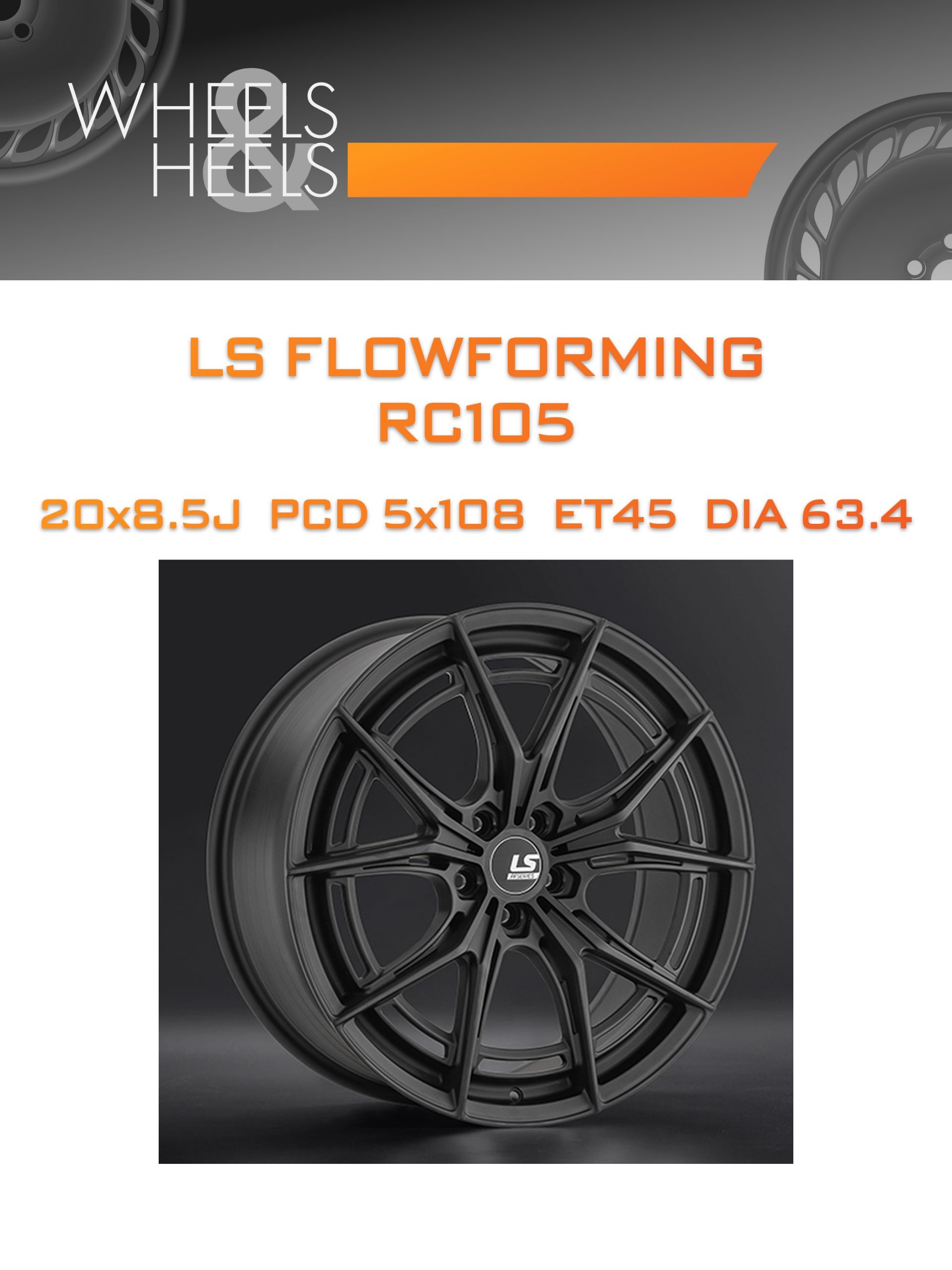 Диски LS FlowForming RC105 | Каталог Wheelsnheels.ru