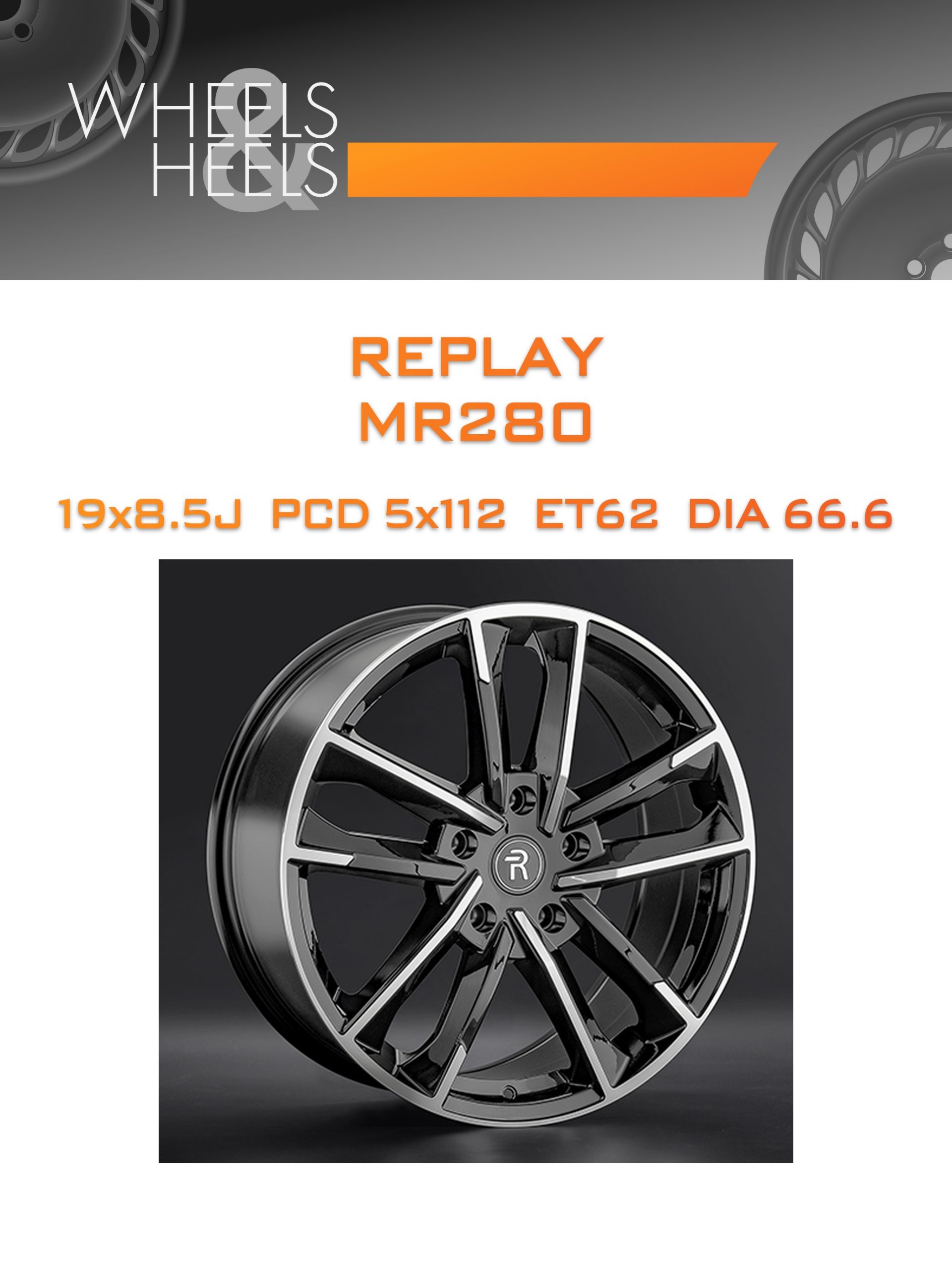 Диски REPLAY MR280 | Каталог Wheelsnheels.ru