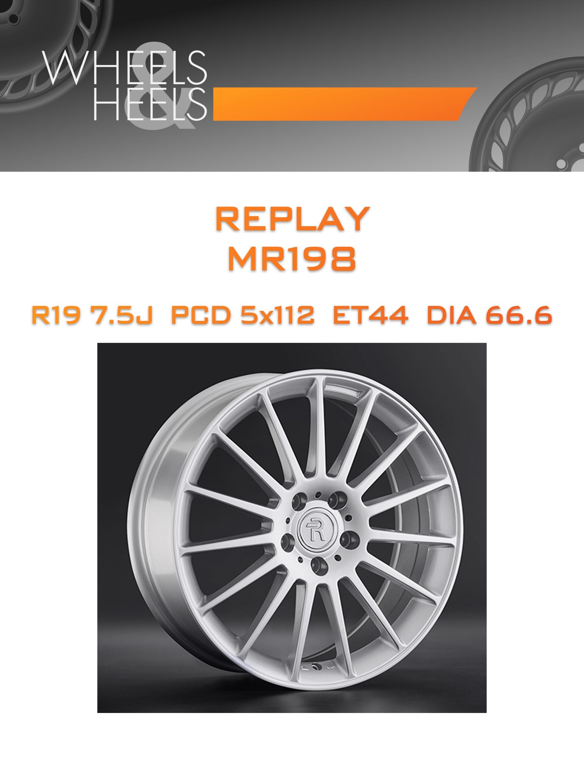 Диски REPLAY MR198 | Каталог Wheelsnheels.ru