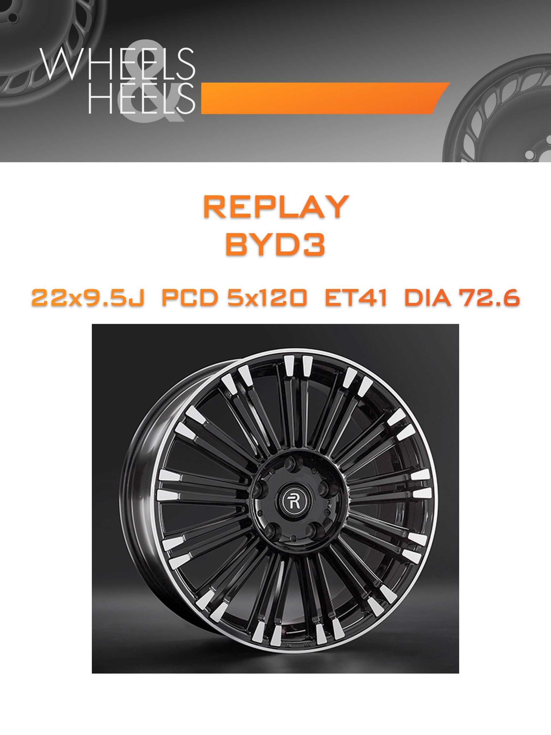 Диски REPLAY BYD3 | Каталог Wheelsnheels.ru