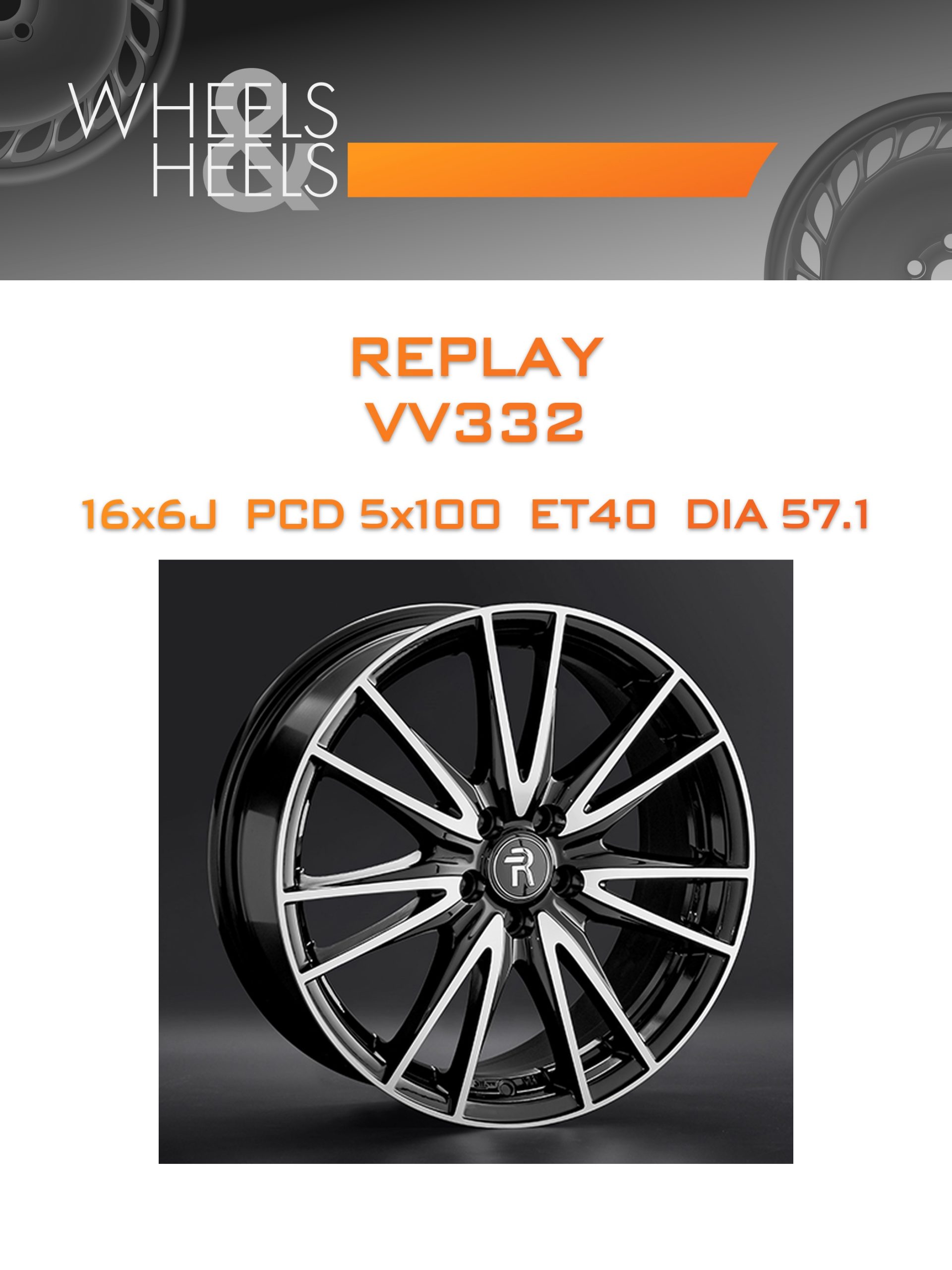 Диски REPLAY VV332 | Каталог Wheelsnheels.ru