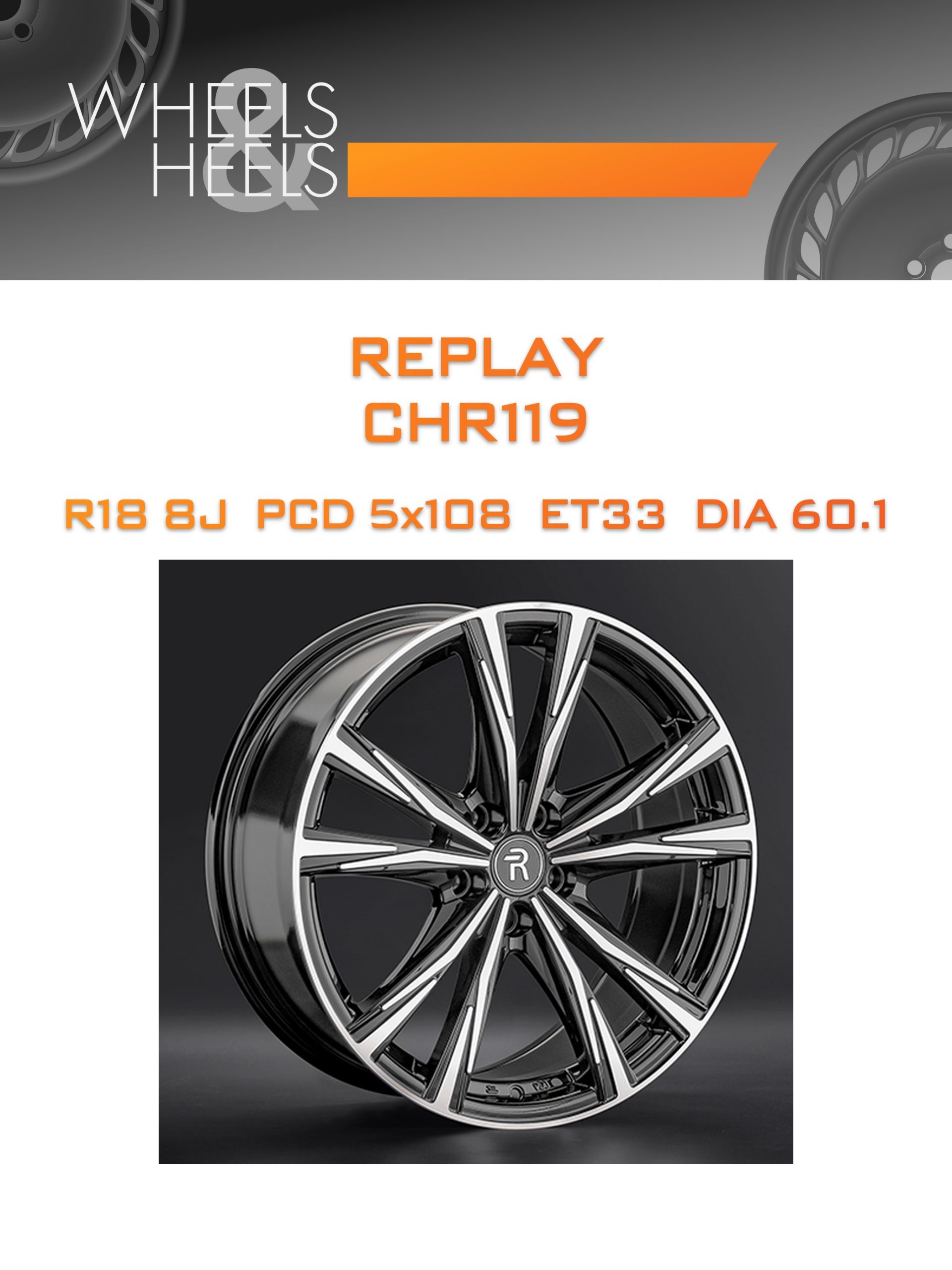 Диски REPLAY CHR119 | Каталог Wheelsnheels.ru