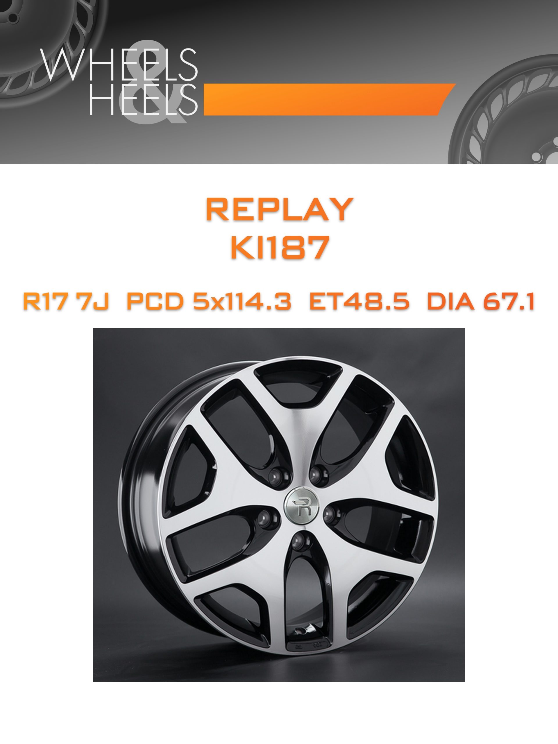 Диски REPLAY KI187 | Каталог Wheelsnheels.ru