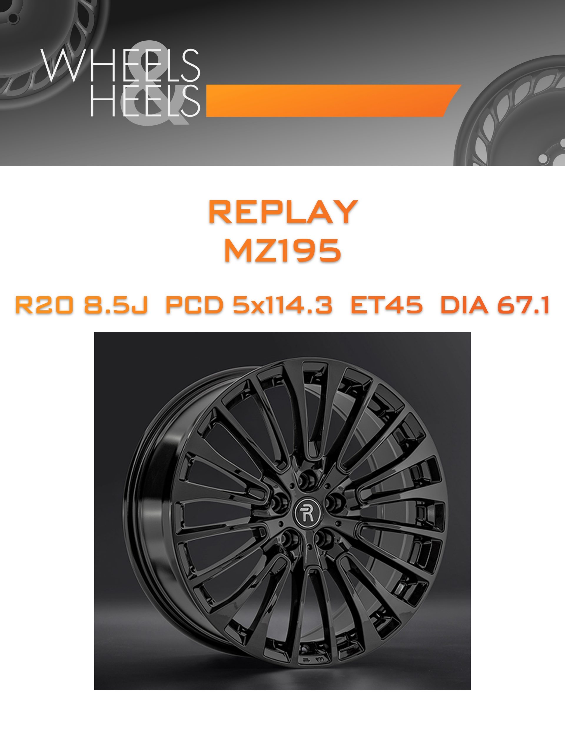 Диски REPLAY MZ195 | Каталог Wheelsnheels.ru