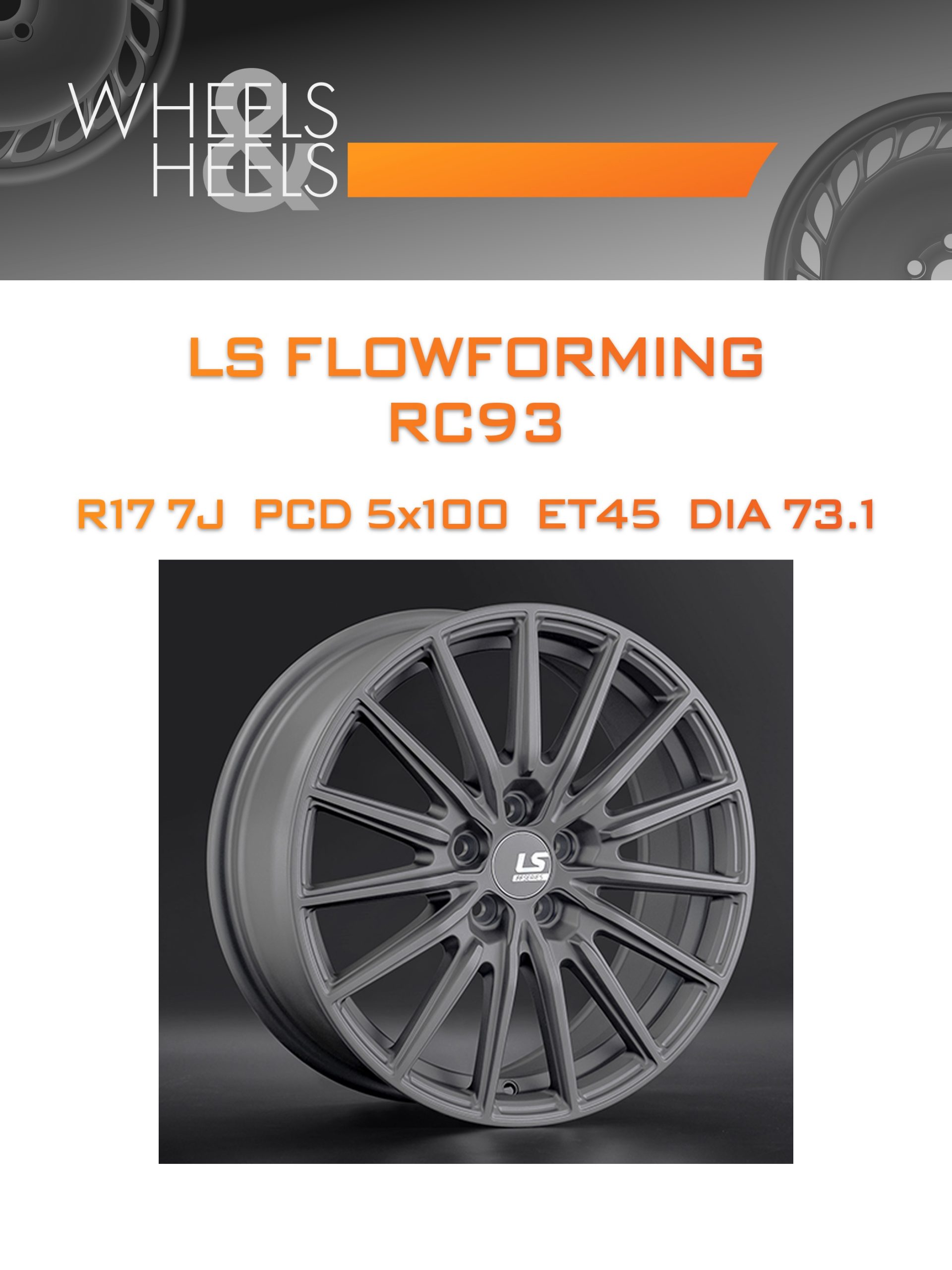 Диски LS FlowForming RC93 | Каталог Wheelsnheels.ru