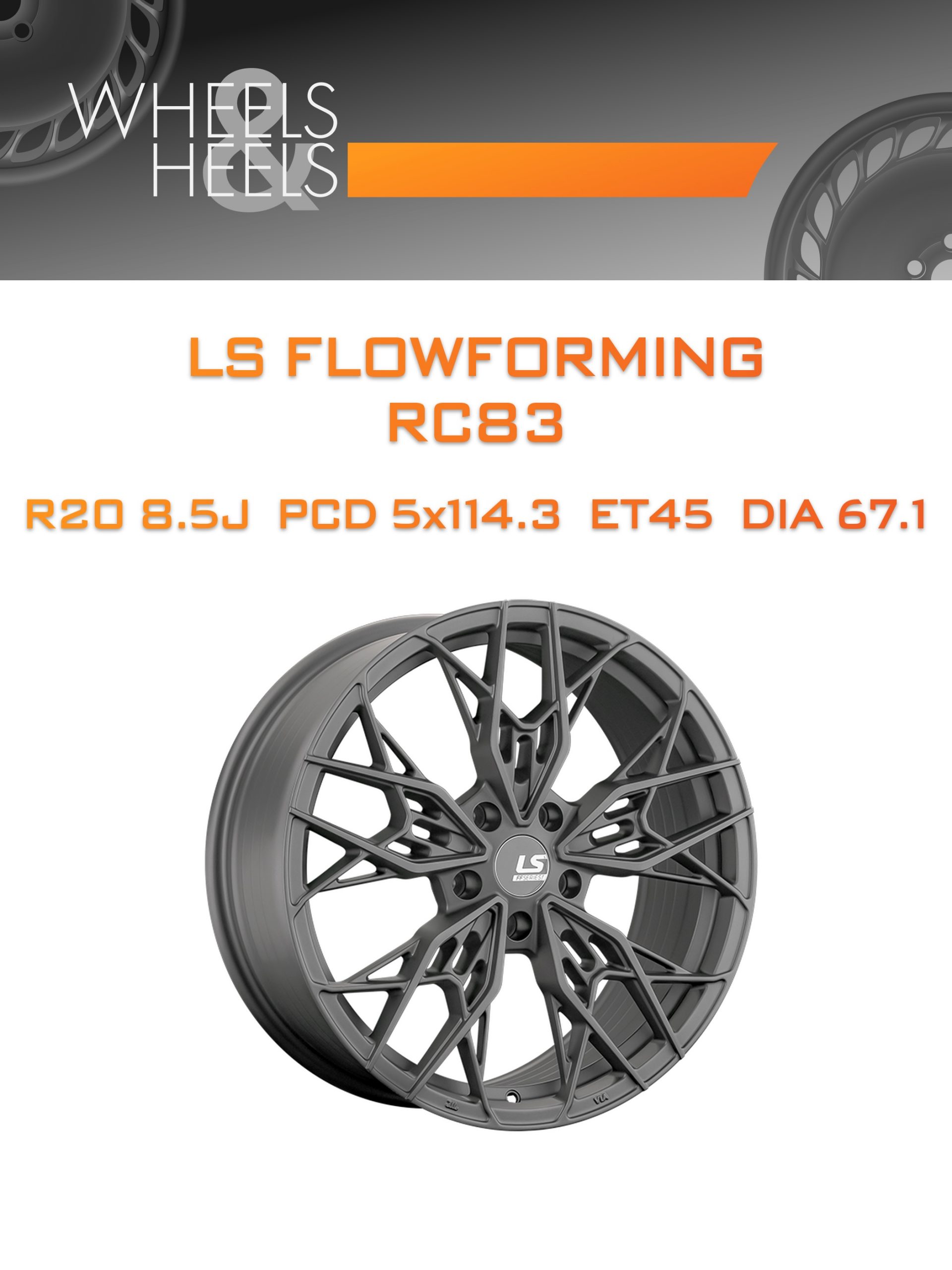 Диски LS FlowForming RC83 | Каталог Wheelsnheels.ru