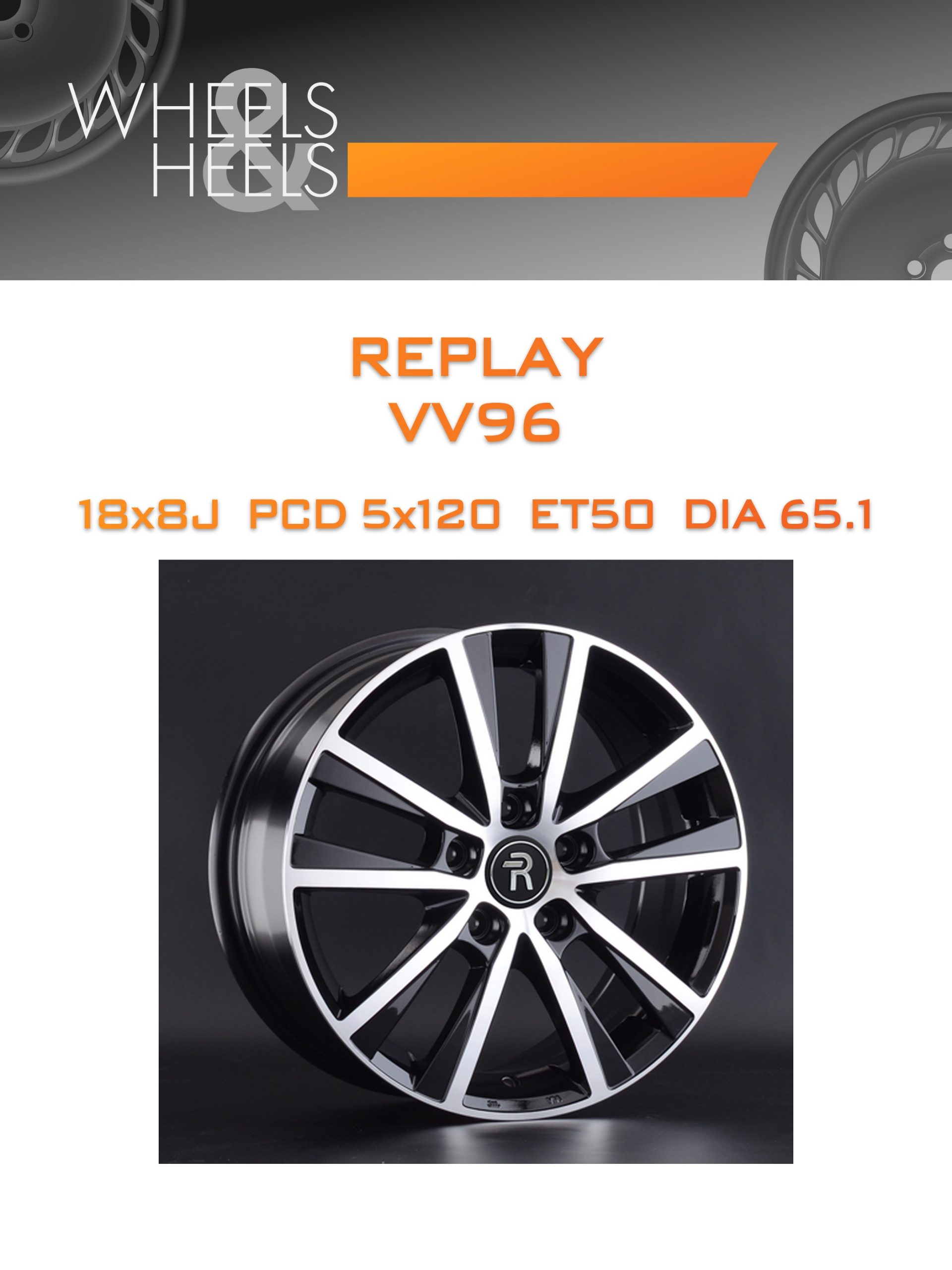 Диски REPLAY VV96 | Каталог Wheelsnheels.ru