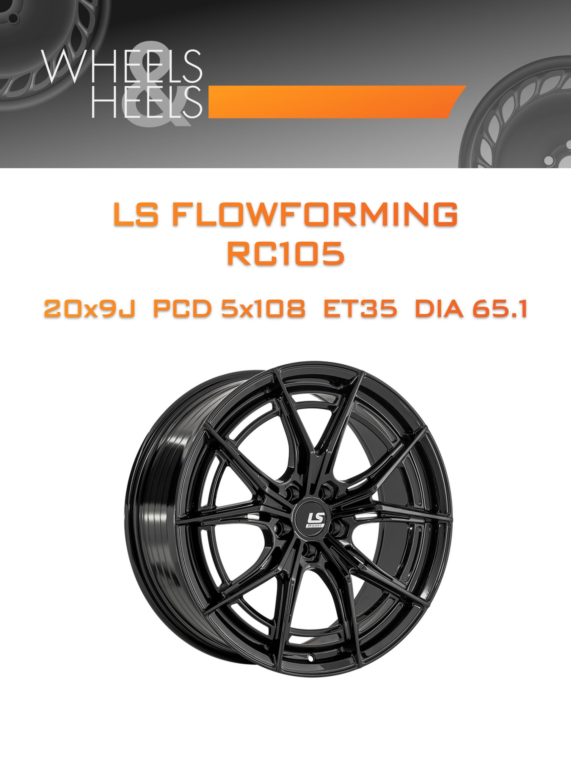 Диски LS FlowForming RC105 | Каталог Wheelsnheels.ru