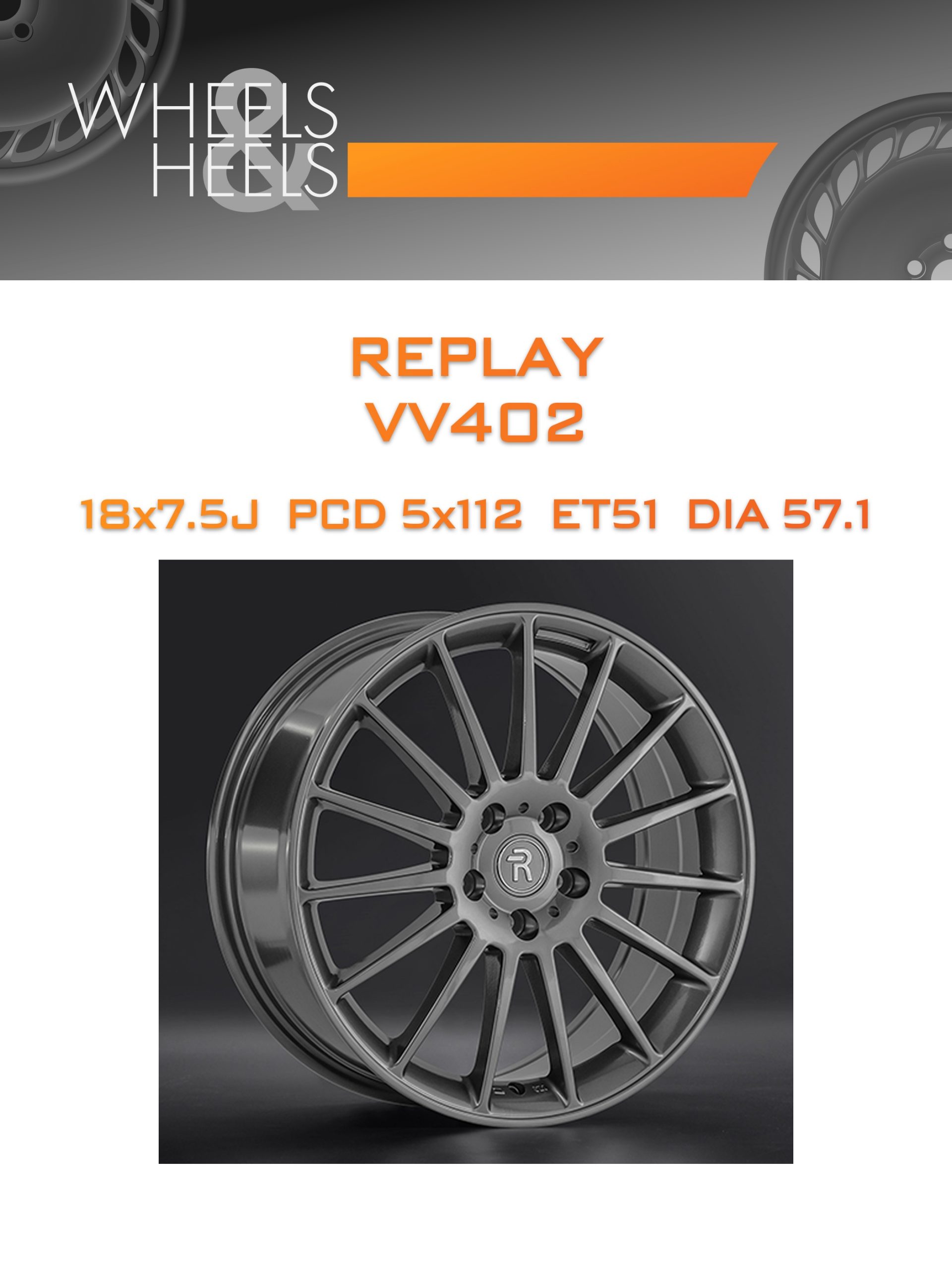 Диски REPLAY VV402 | Каталог Wheelsnheels.ru