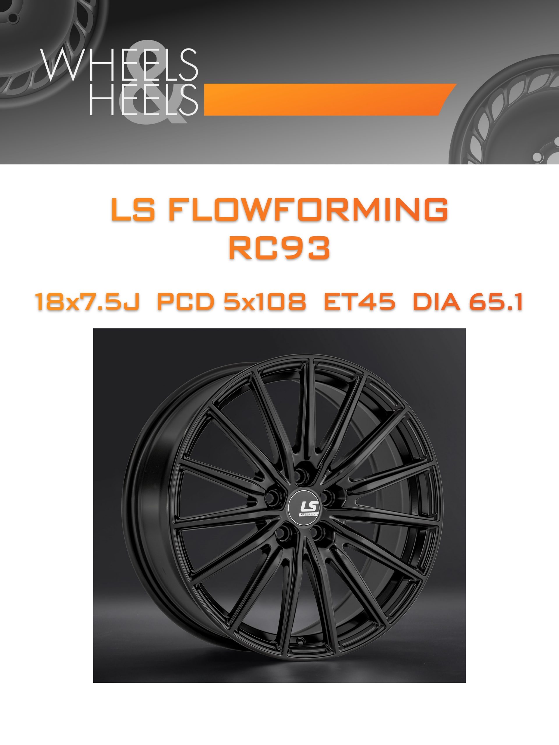 Диски LS FlowForming RC93 | Каталог Wheelsnheels.ru