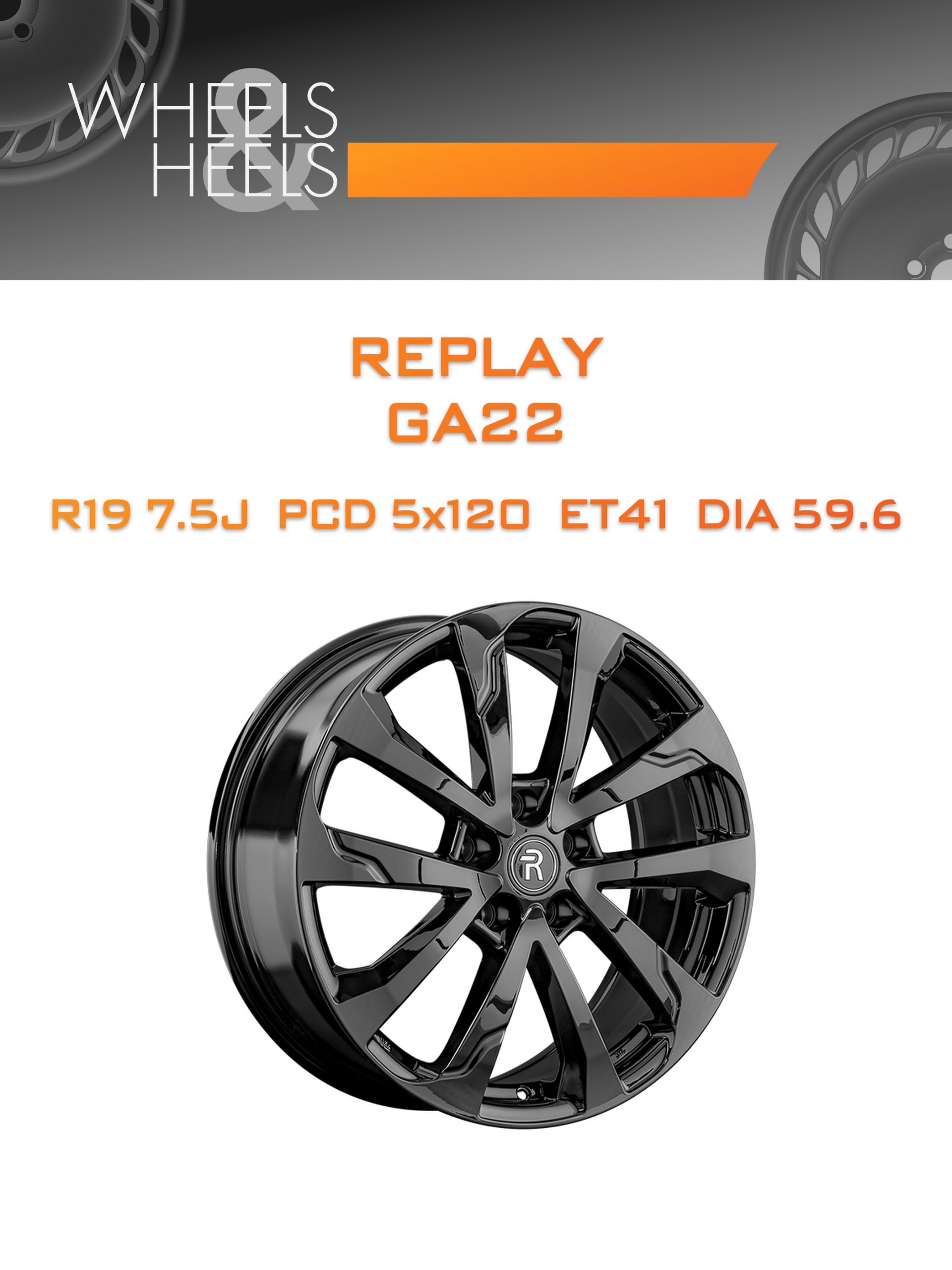 Диски REPLAY GA22 | Каталог Wheelsnheels.ru