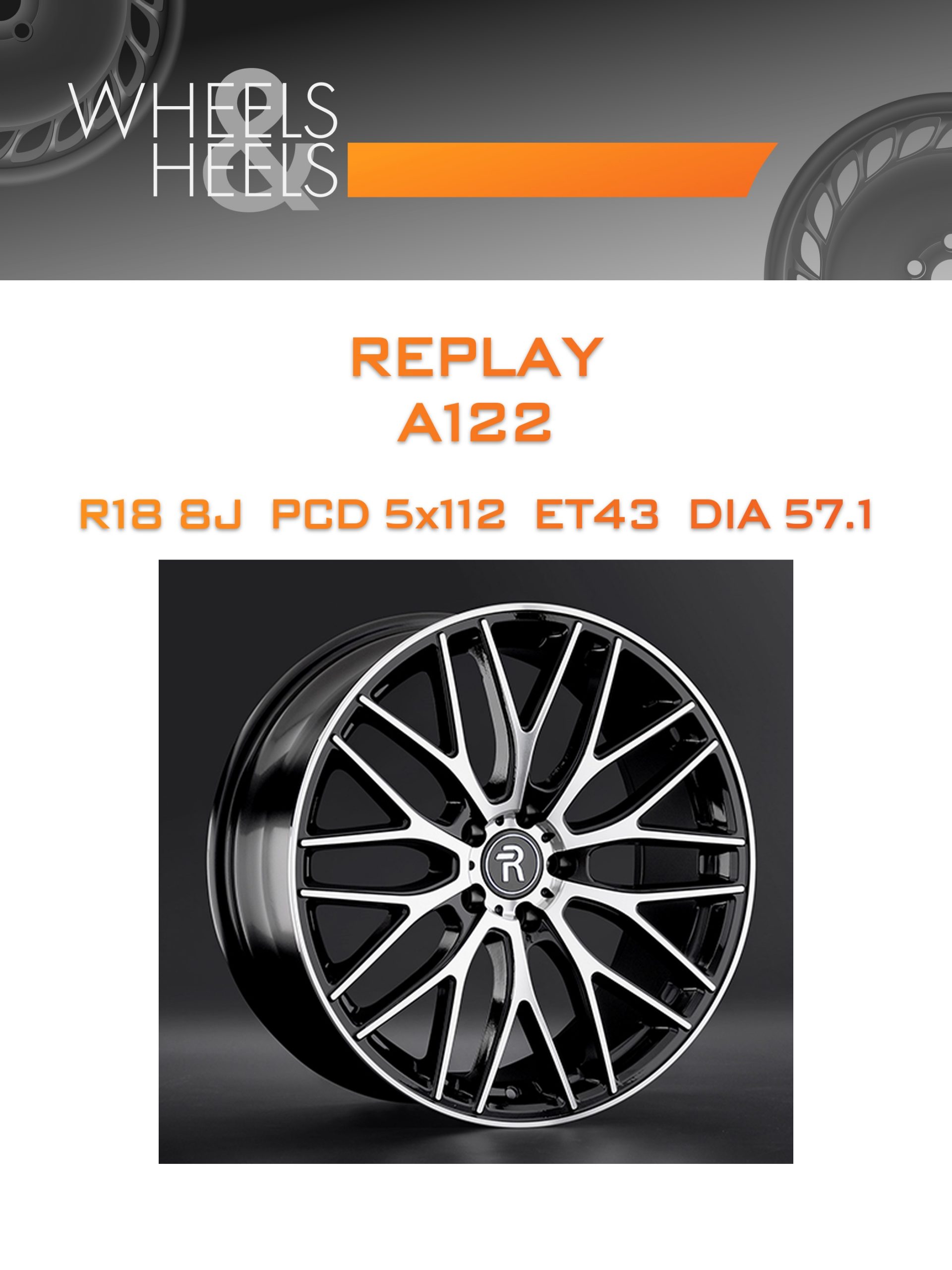 Диски REPLAY A122 | Каталог Wheelsnheels.ru