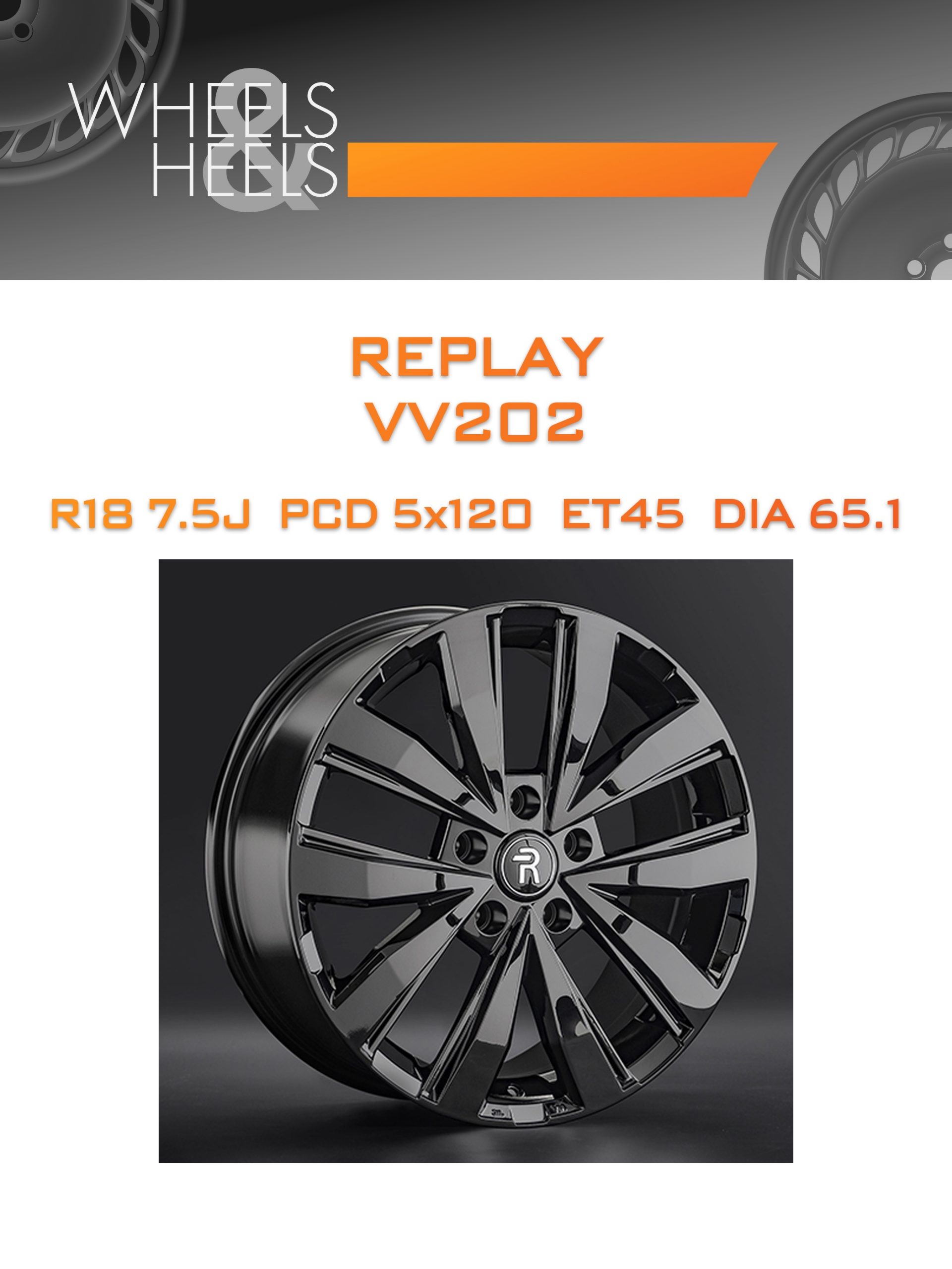Диски REPLAY VV202 | Каталог Wheelsnheels.ru