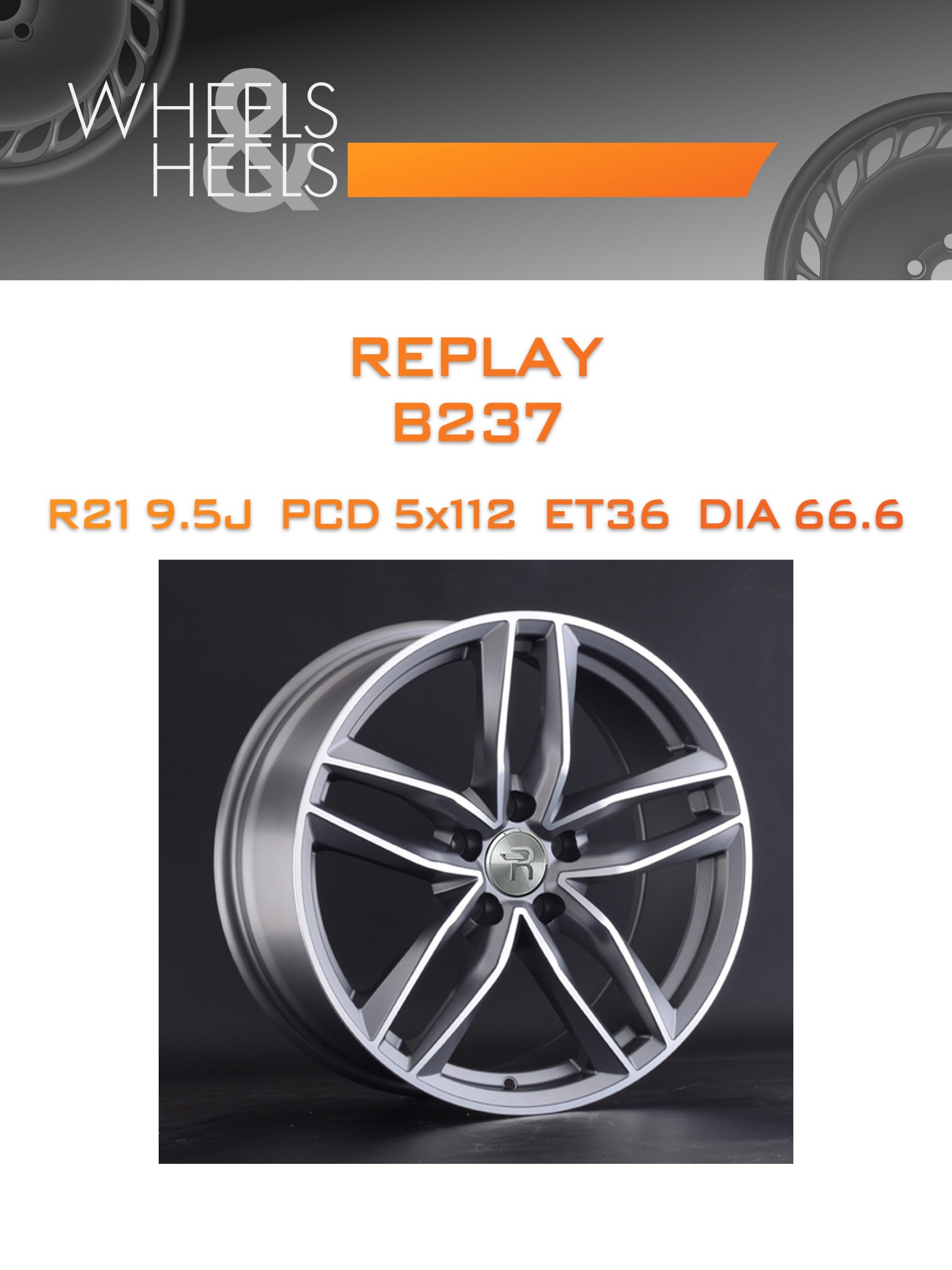 Диски REPLAY B237 | Каталог Wheelsnheels.ru