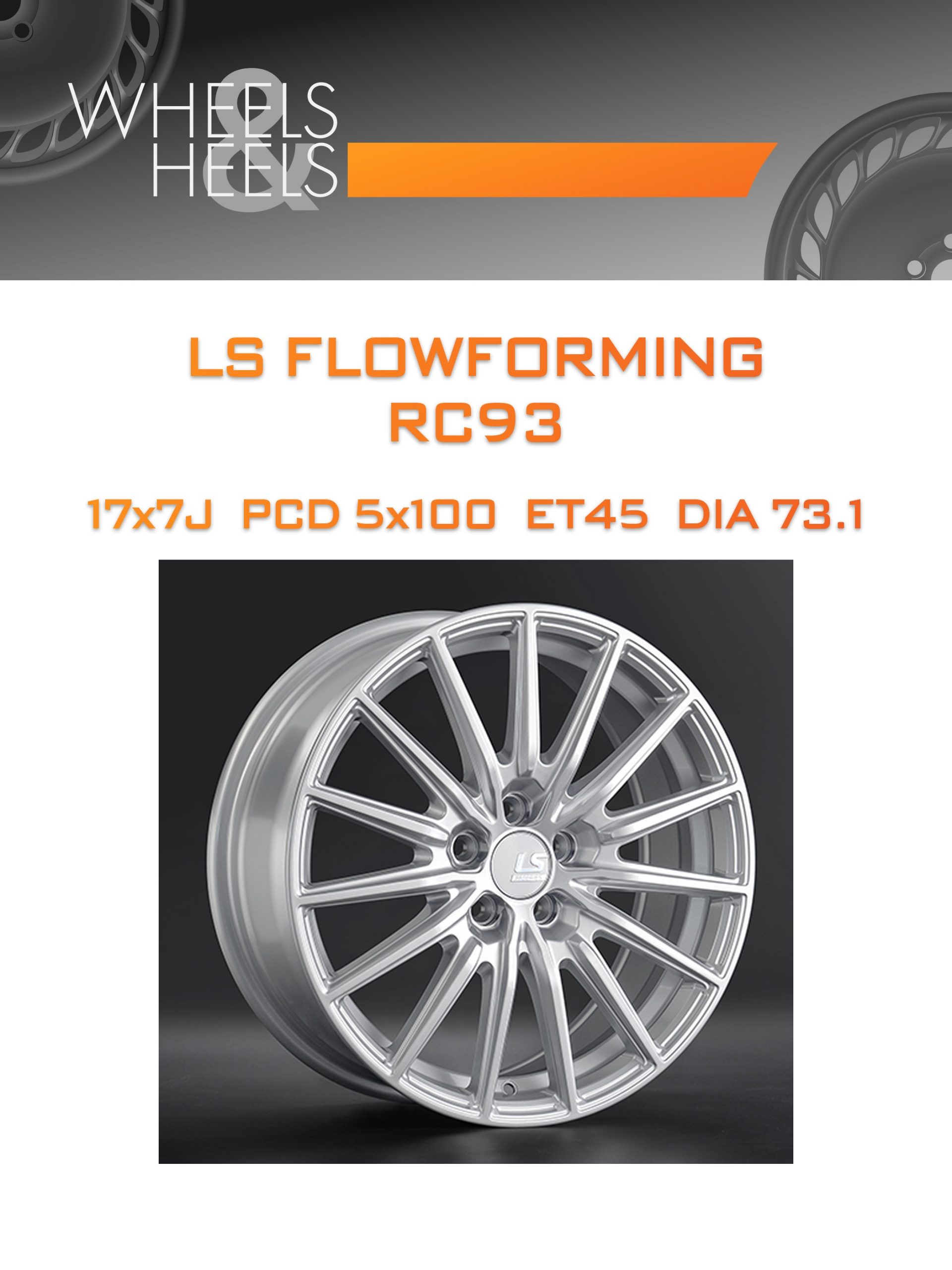 Диски LS FlowForming RC93 | Каталог Wheelsnheels.ru