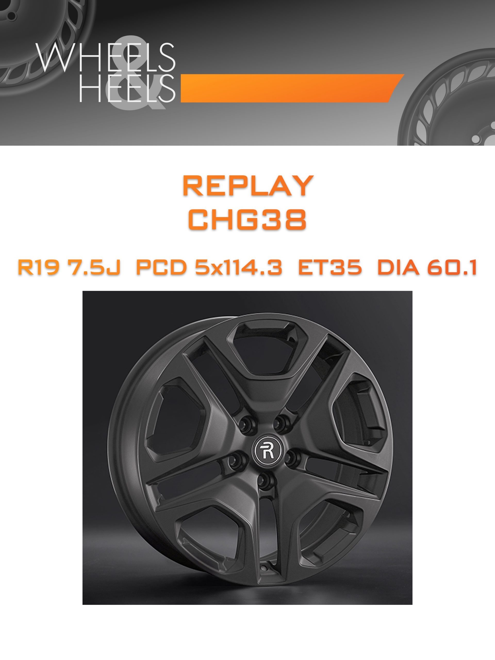 Диски REPLAY CHG38 | Каталог Wheelsnheels.ru