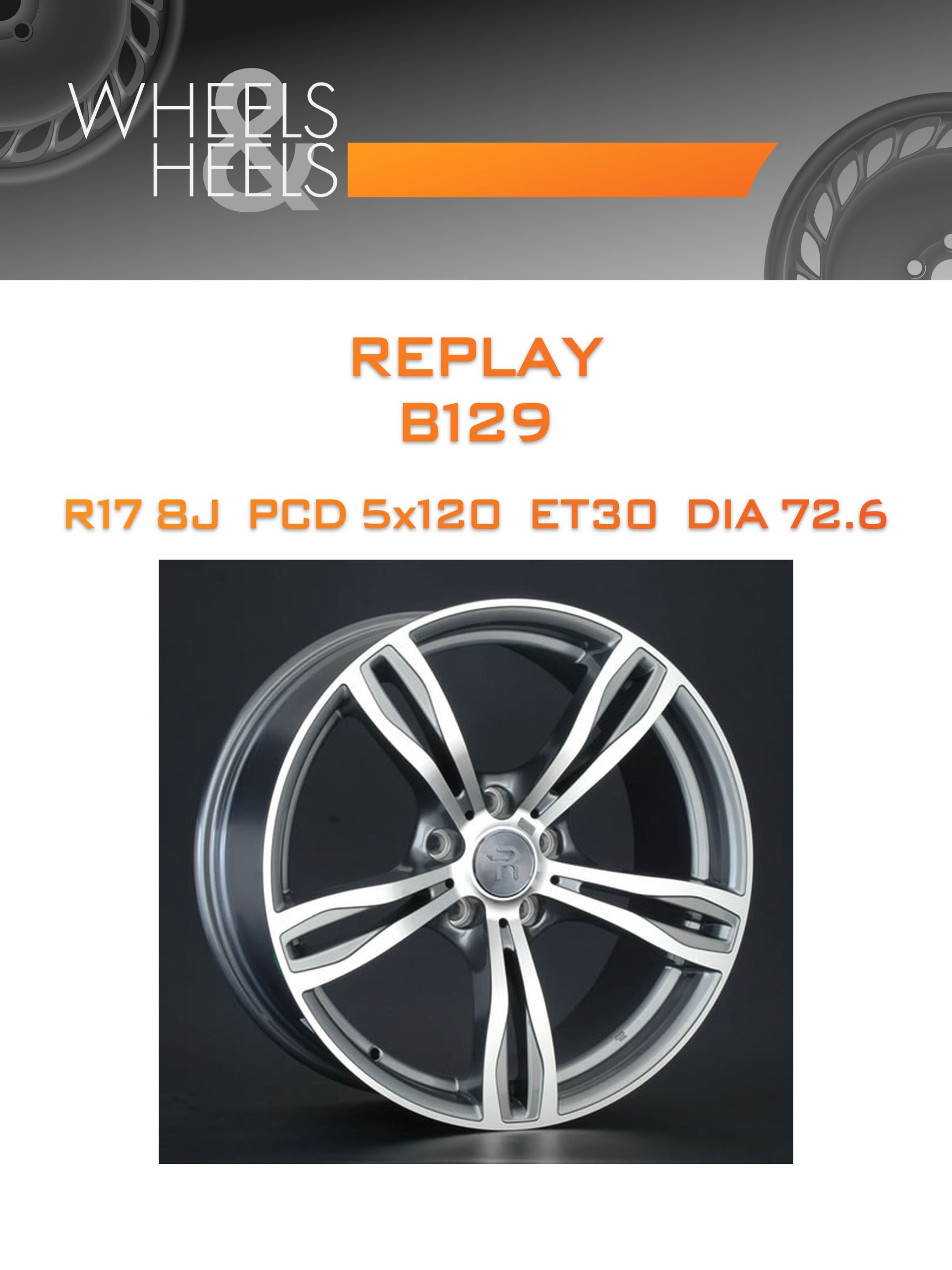 Диски REPLAY B129 | Каталог Wheelsnheels.ru