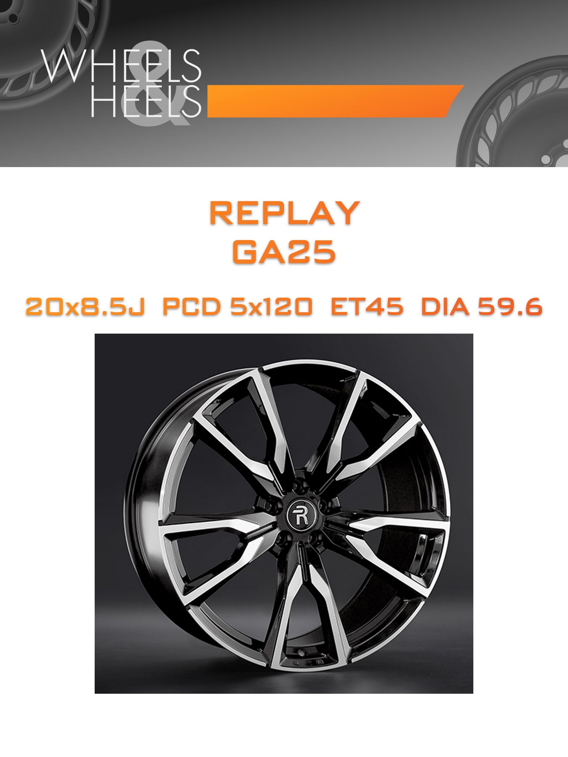 Диски REPLAY GA25 | Каталог Wheelsnheels.ru