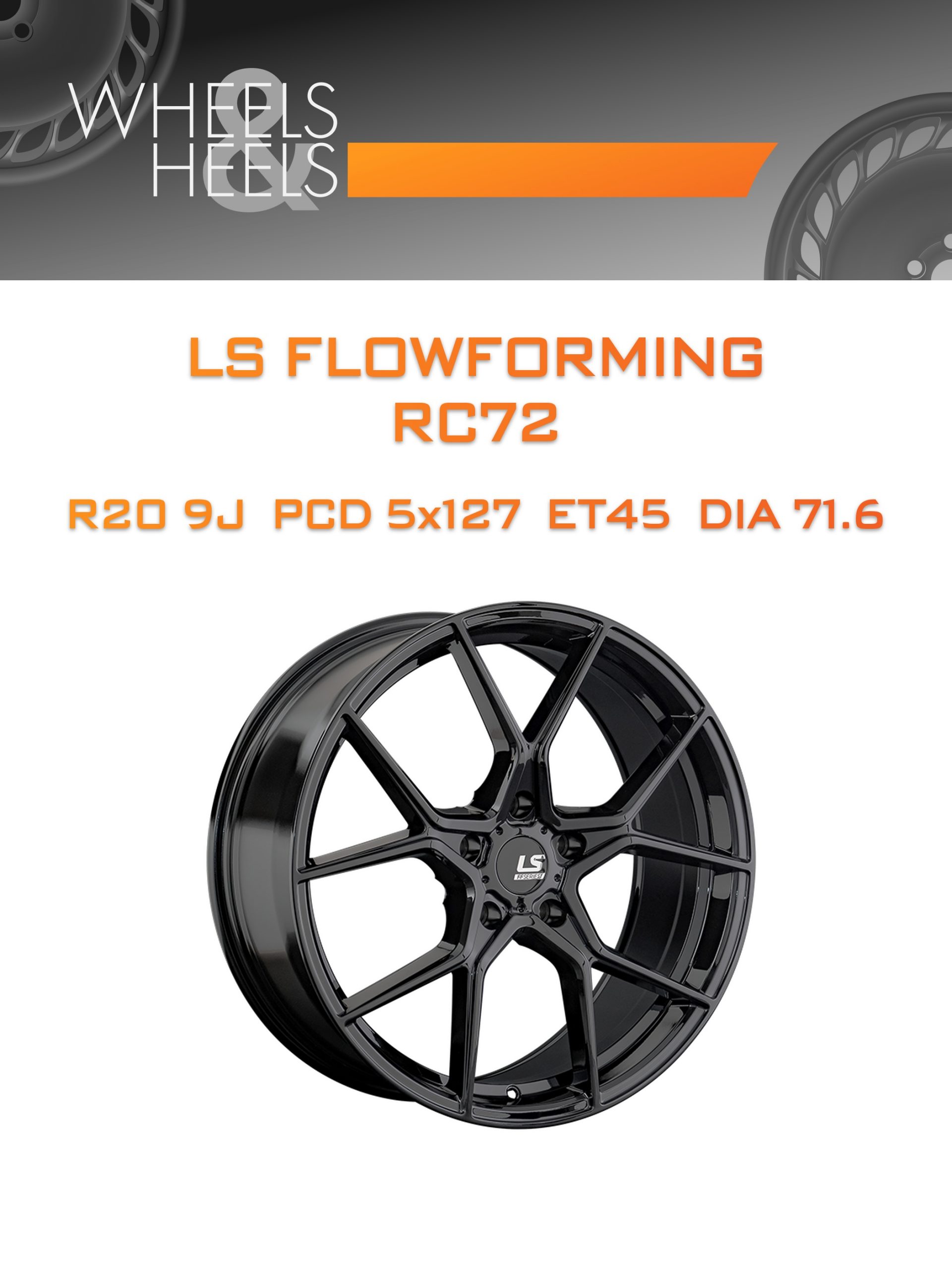 Диски LS FlowForming RC72 | Каталог Wheelsnheels.ru
