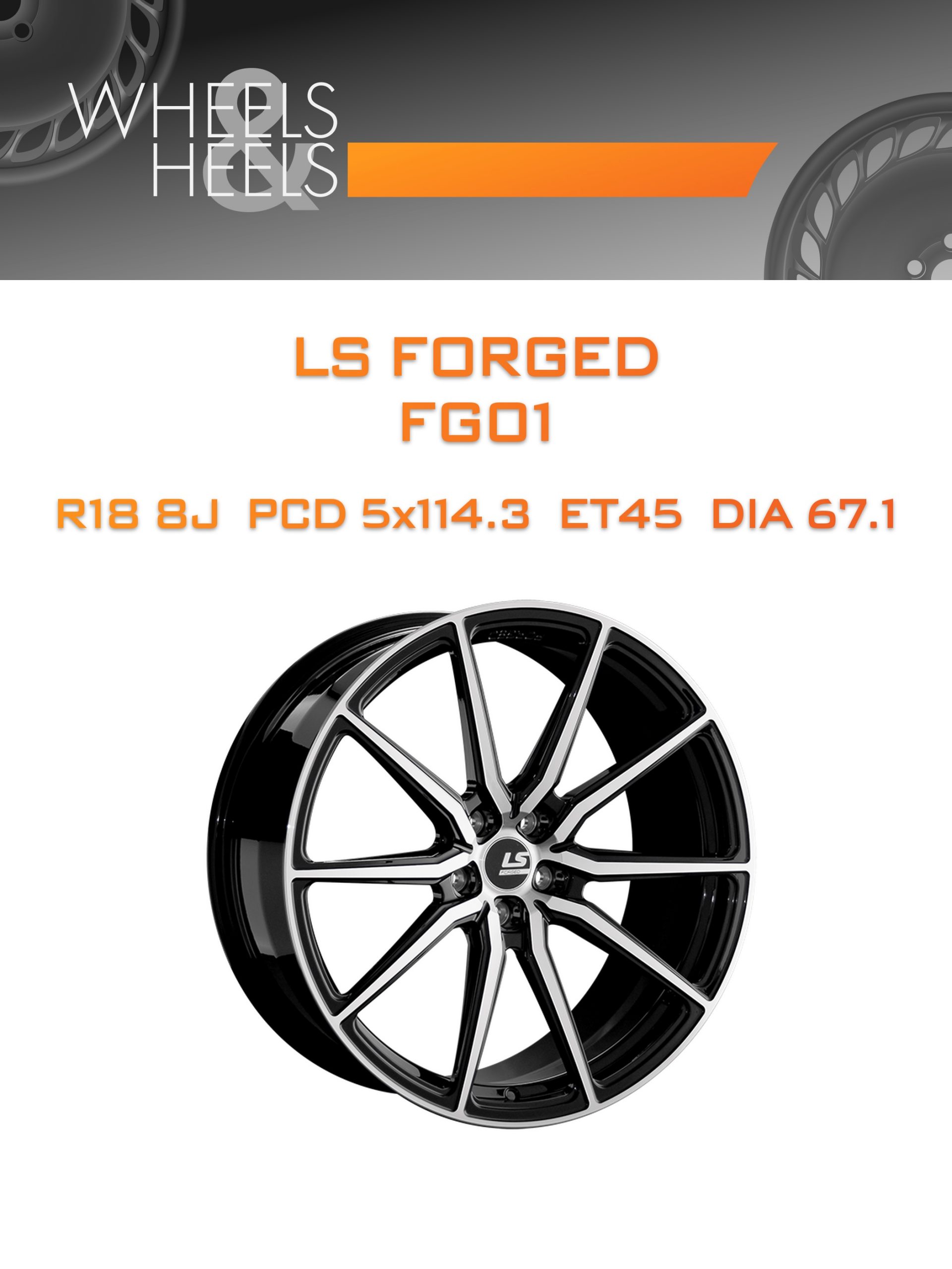 Диски LS Forged FG01 | Каталог Wheelsnheels.ru
