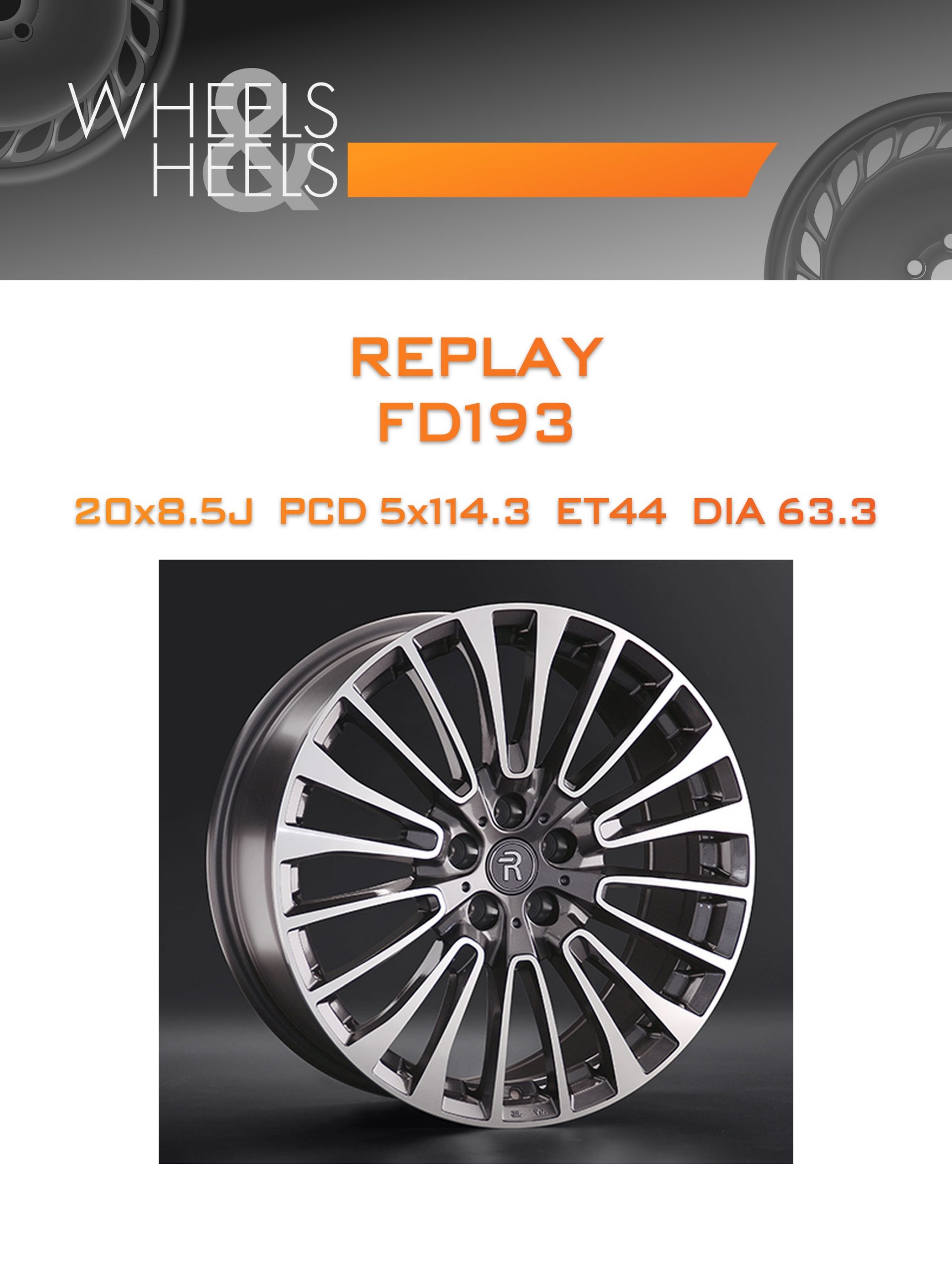 Диски REPLAY FD193 | Каталог Wheelsnheels.ru