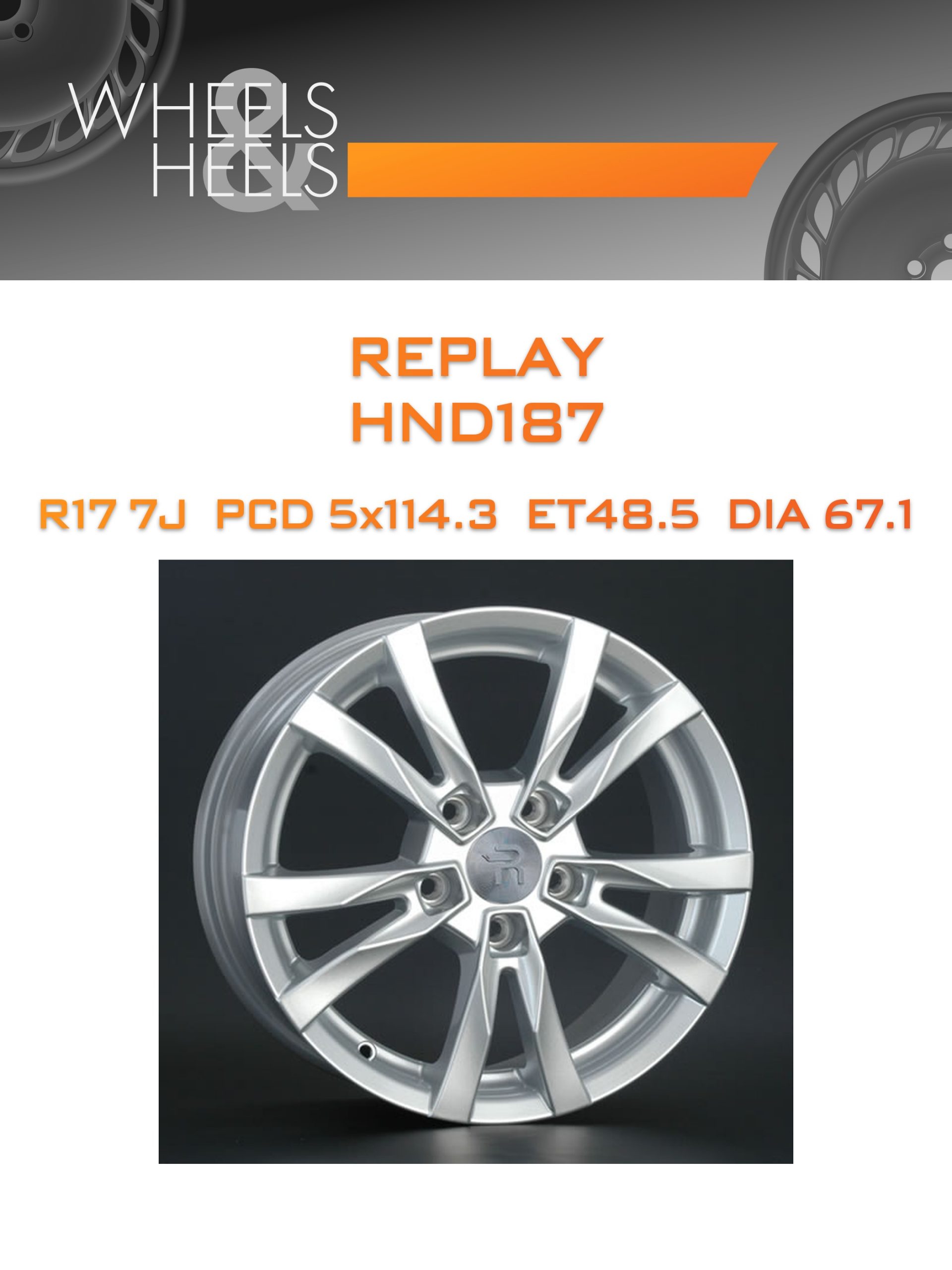 Диски REPLAY HND187 | Каталог Wheelsnheels.ru