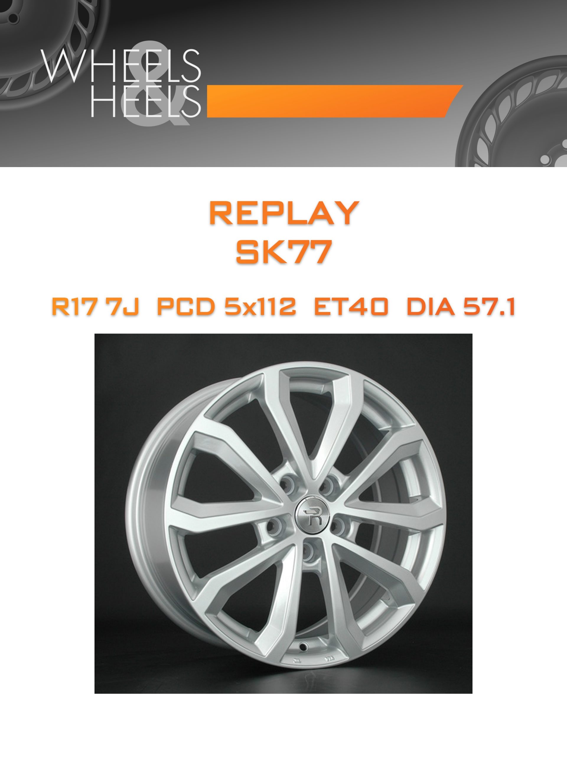 Диски REPLAY SK77 | Каталог Wheelsnheels.ru
