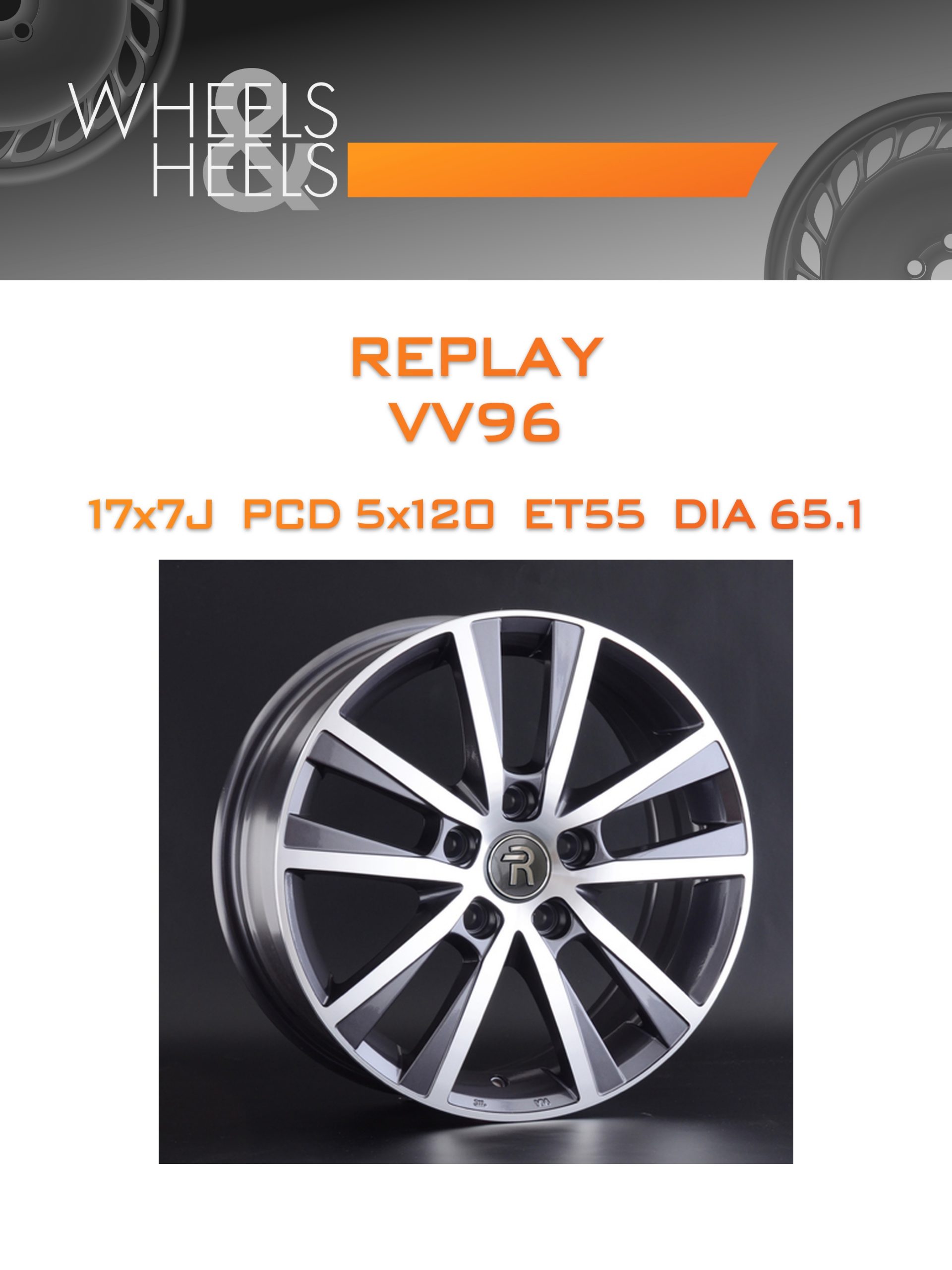 Диски REPLAY VV96 | Каталог Wheelsnheels.ru
