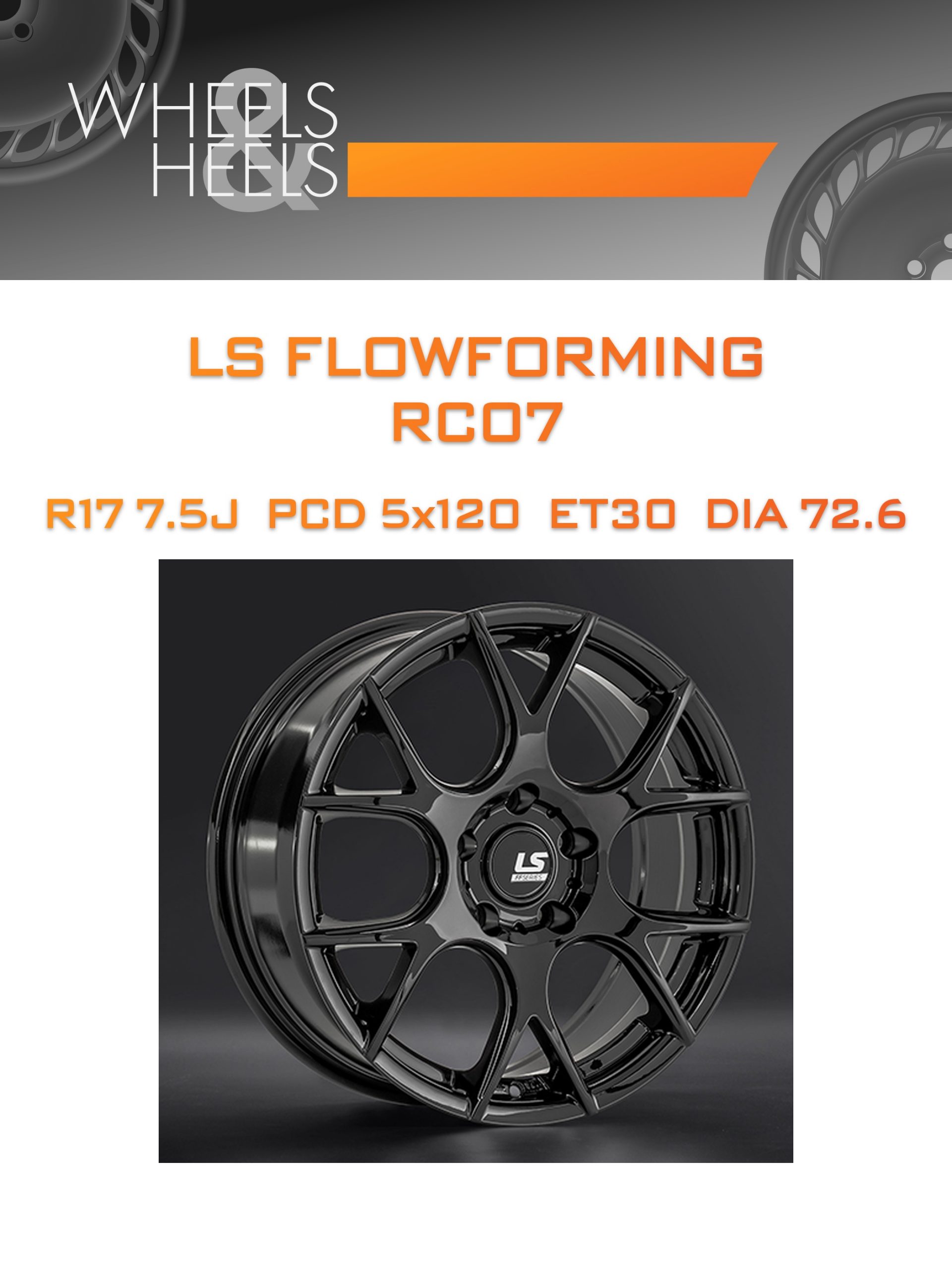 Диски LS FlowForming RC07 | Каталог Wheelsnheels.ru