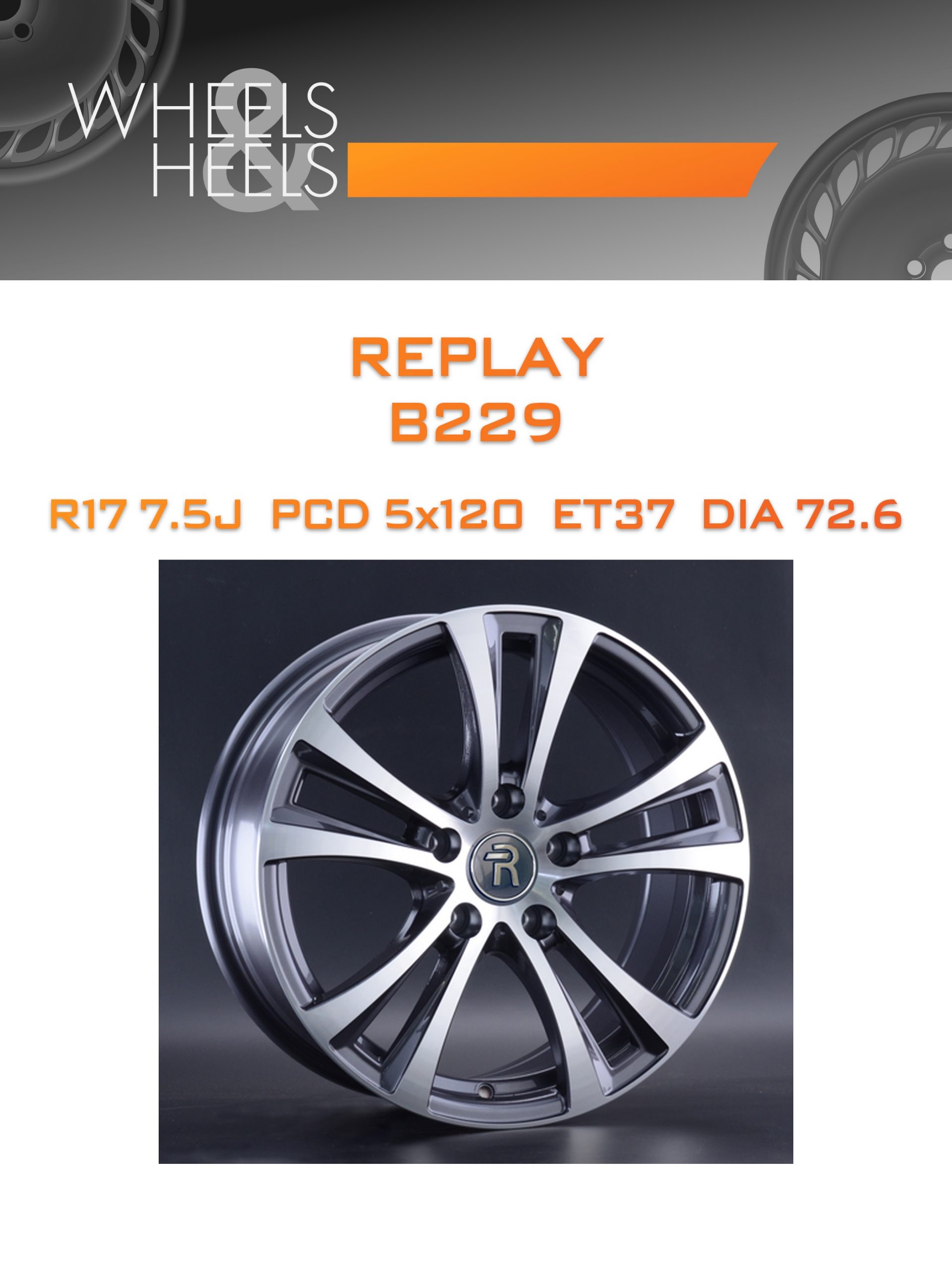 Диски REPLAY B229 | Каталог Wheelsnheels.ru