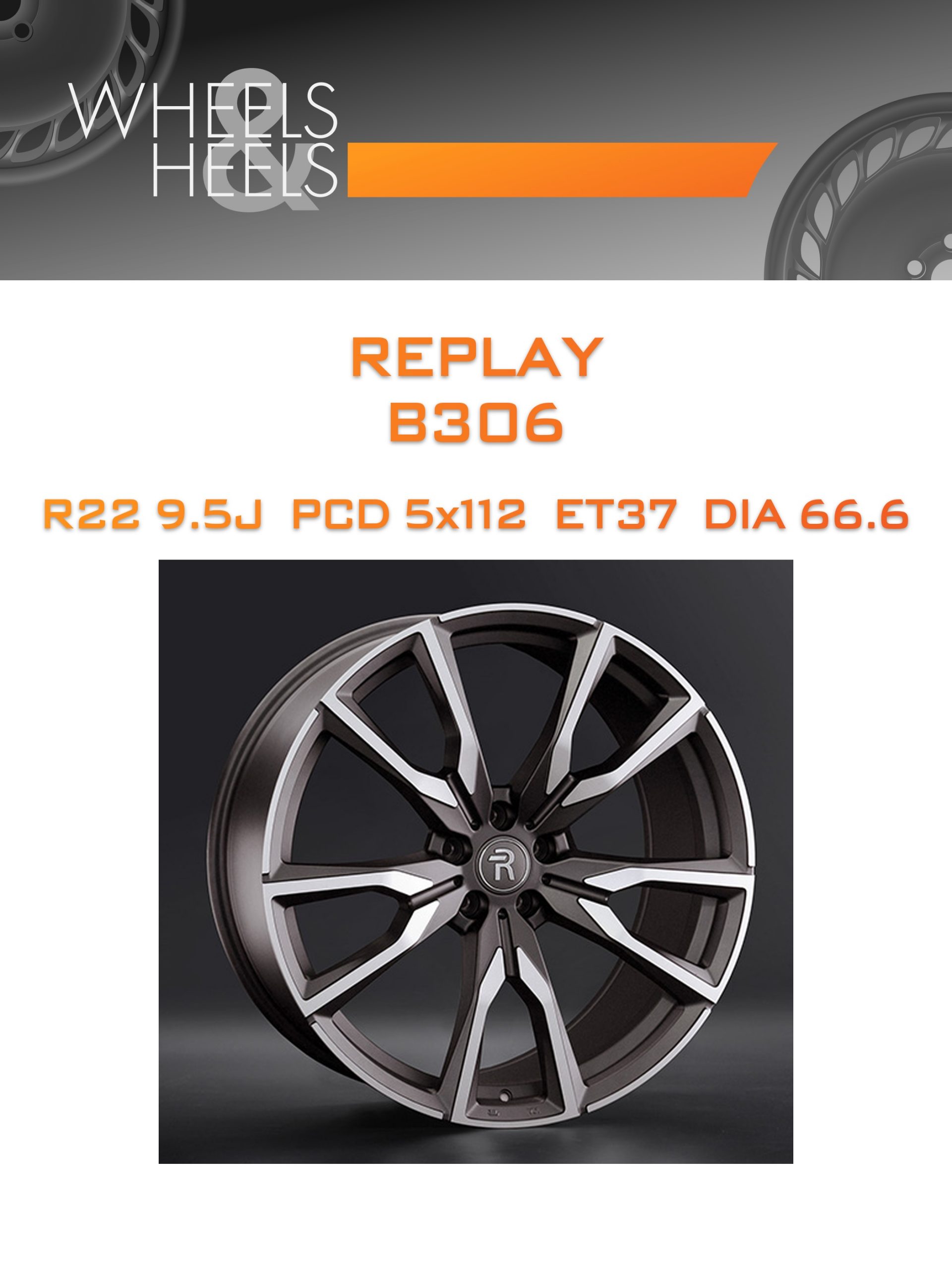 Диски REPLAY B306 | Каталог Wheelsnheels.ru
