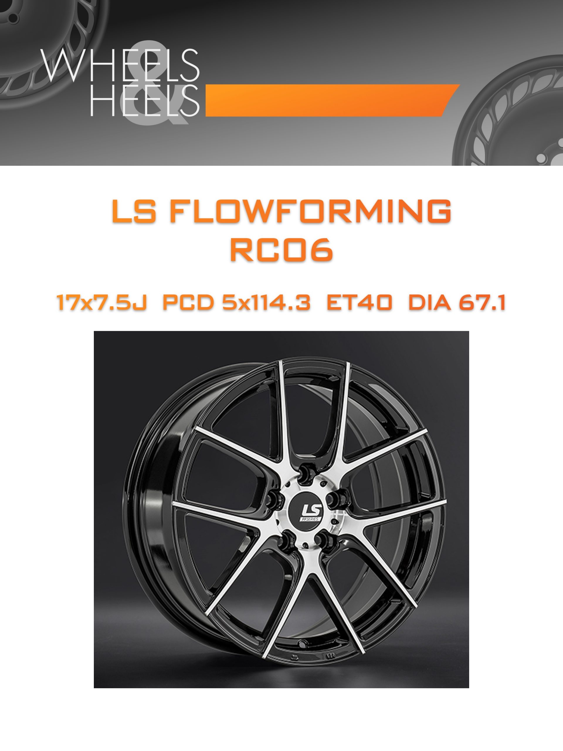 Диски LS FlowForming RC06 | Каталог Wheelsnheels.ru