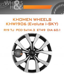 Диски Khomen Wheels KHW1906 (Evolute i-SKY) | Каталог Wheelsnheels.ru