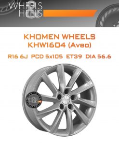 Диски Khomen Wheels KHW1604 (Aveo) | Каталог Wheelsnheels.ru
