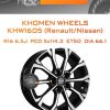 Диски Khomen Wheels KHW1605 (Renault/Nissan) | Каталог Wheelsnheels.ru