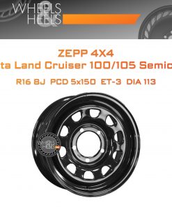 Диски ZEPP 4x4 Toyota Land Cruiser 100/105 Semicircle | Каталог Wheelsnheels.ru